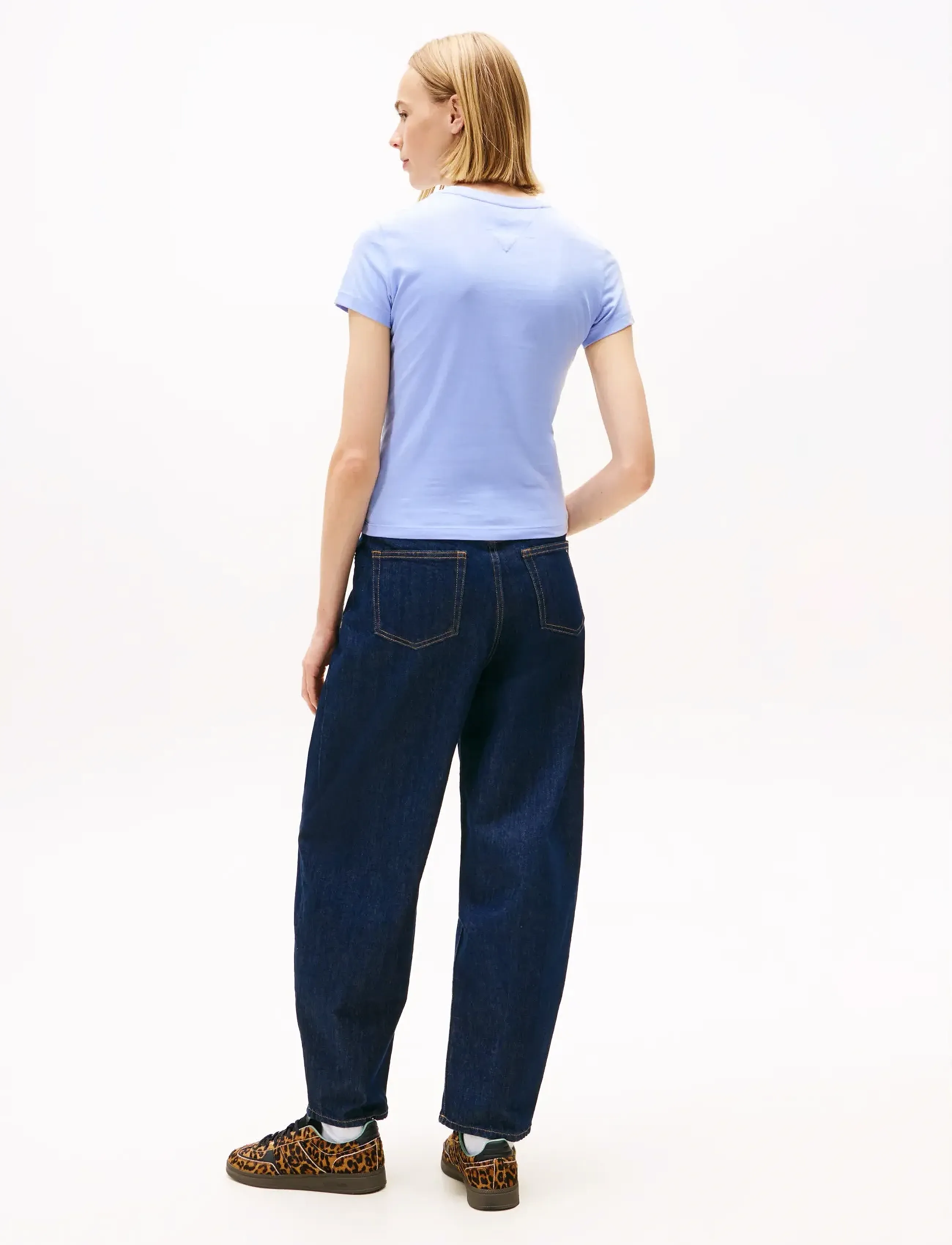 Tommy Jeans - TJW 2PACK C-NECK TEE - t-shirts - ecru / vinatage iris - 4