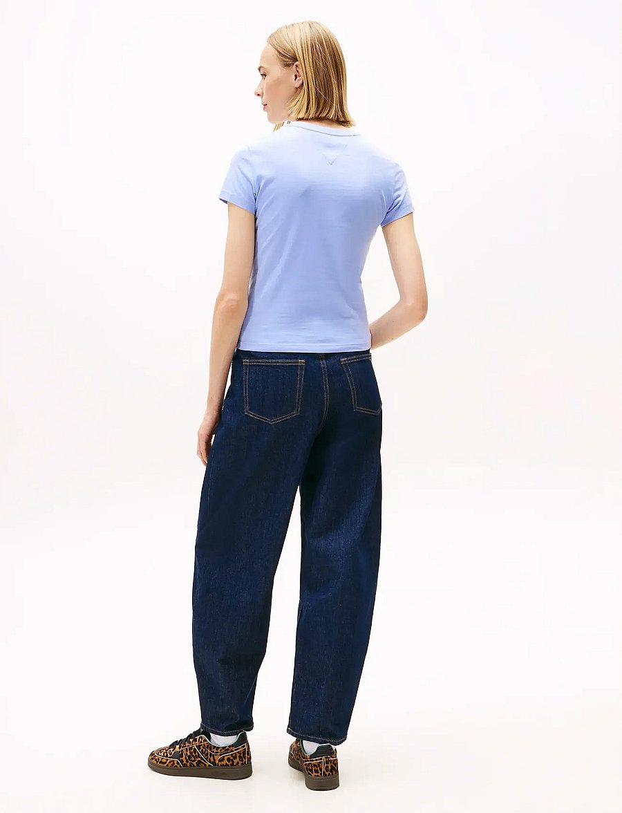 Tommy Jeans - TJW 2PACK C-NECK TEE - t-shirts - ecru / vinatage iris - 4