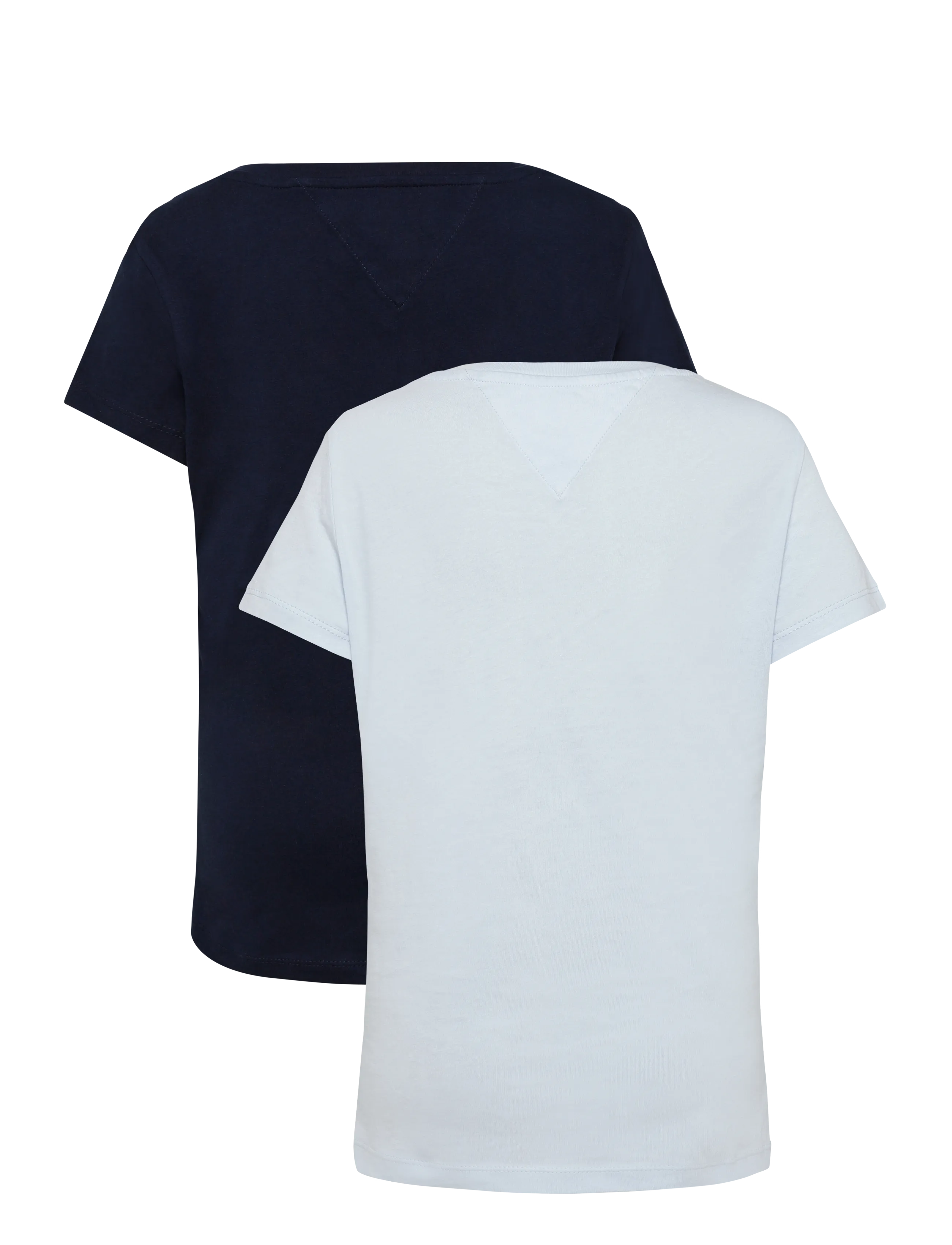 Tommy Jeans - TJW 2PACK V-NECK TEE - t-shirts - dark blue   sheer blue - 2