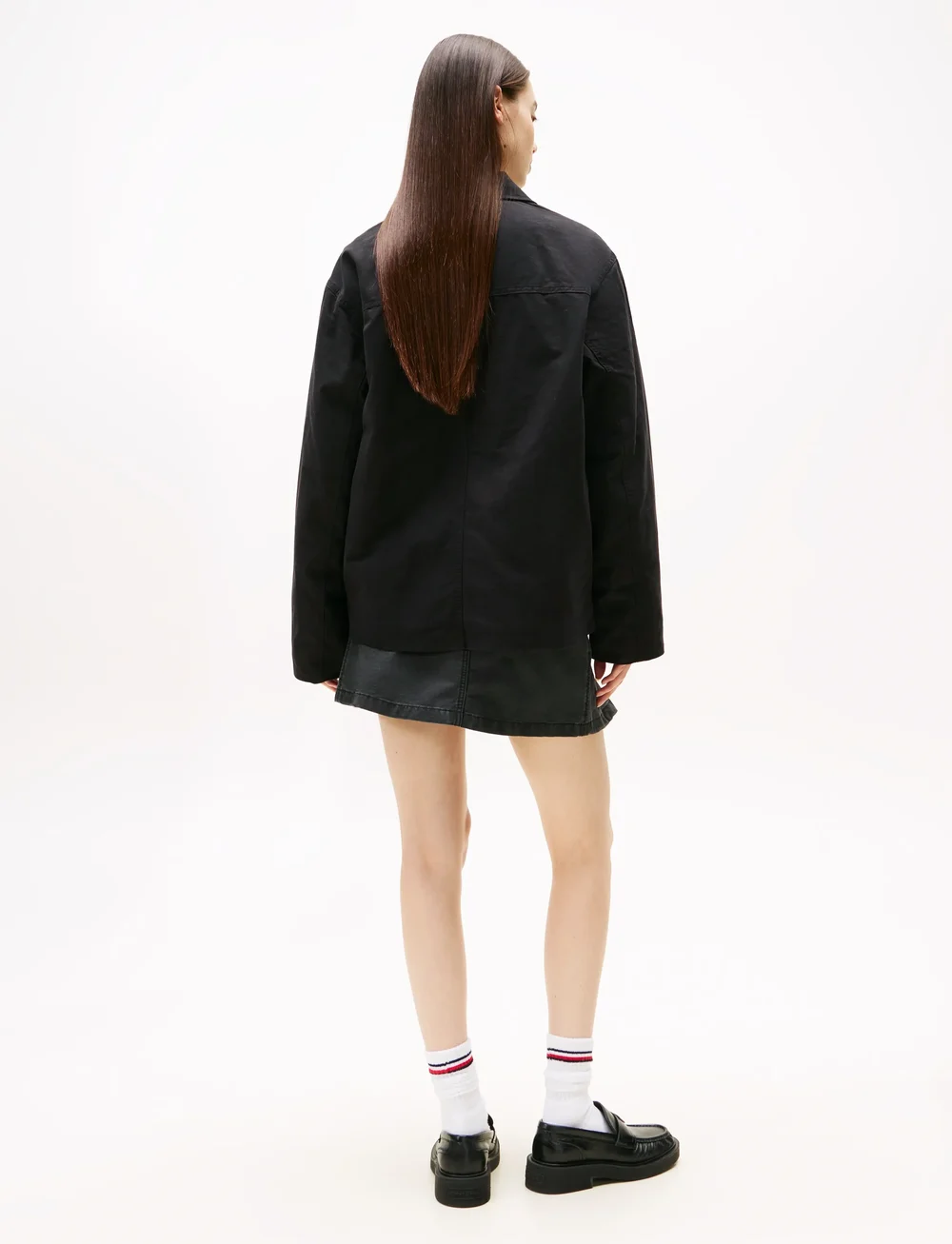 Tommy Jeans - TJW CHORE JACKET EXT - herbstjacken - black - 3