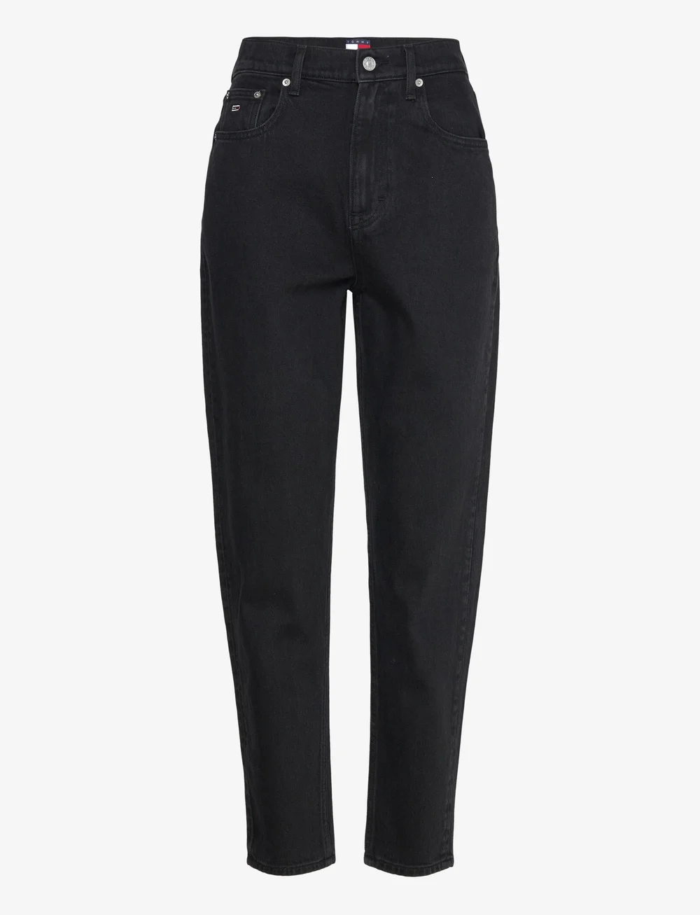 Tommy Jeans - MOM JEAN UHR TPR AI4185 - tavalised teksad - denim black - 1