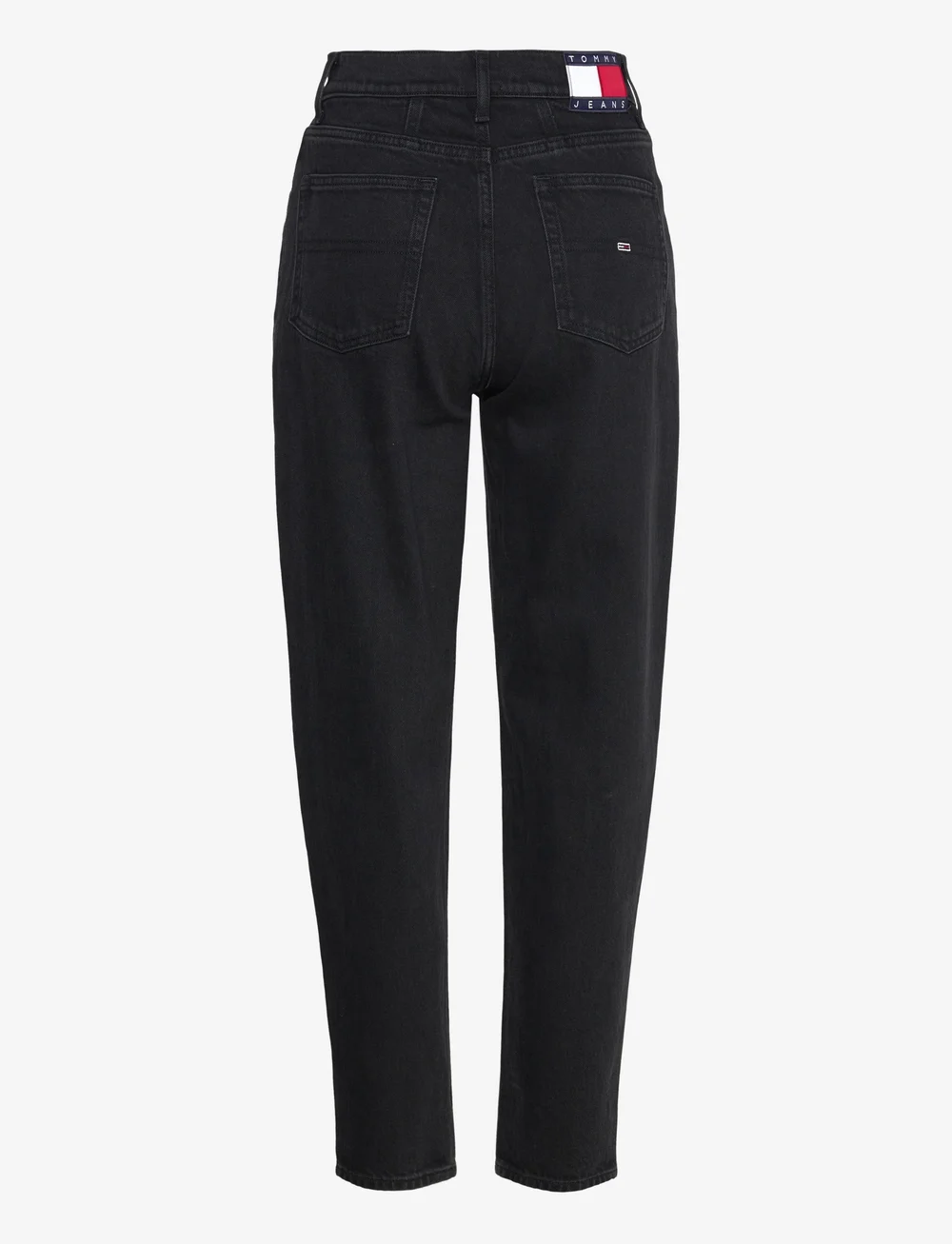Tommy Jeans - MOM JEAN UHR TPR AI4185 - tavalised teksad - denim black - 2