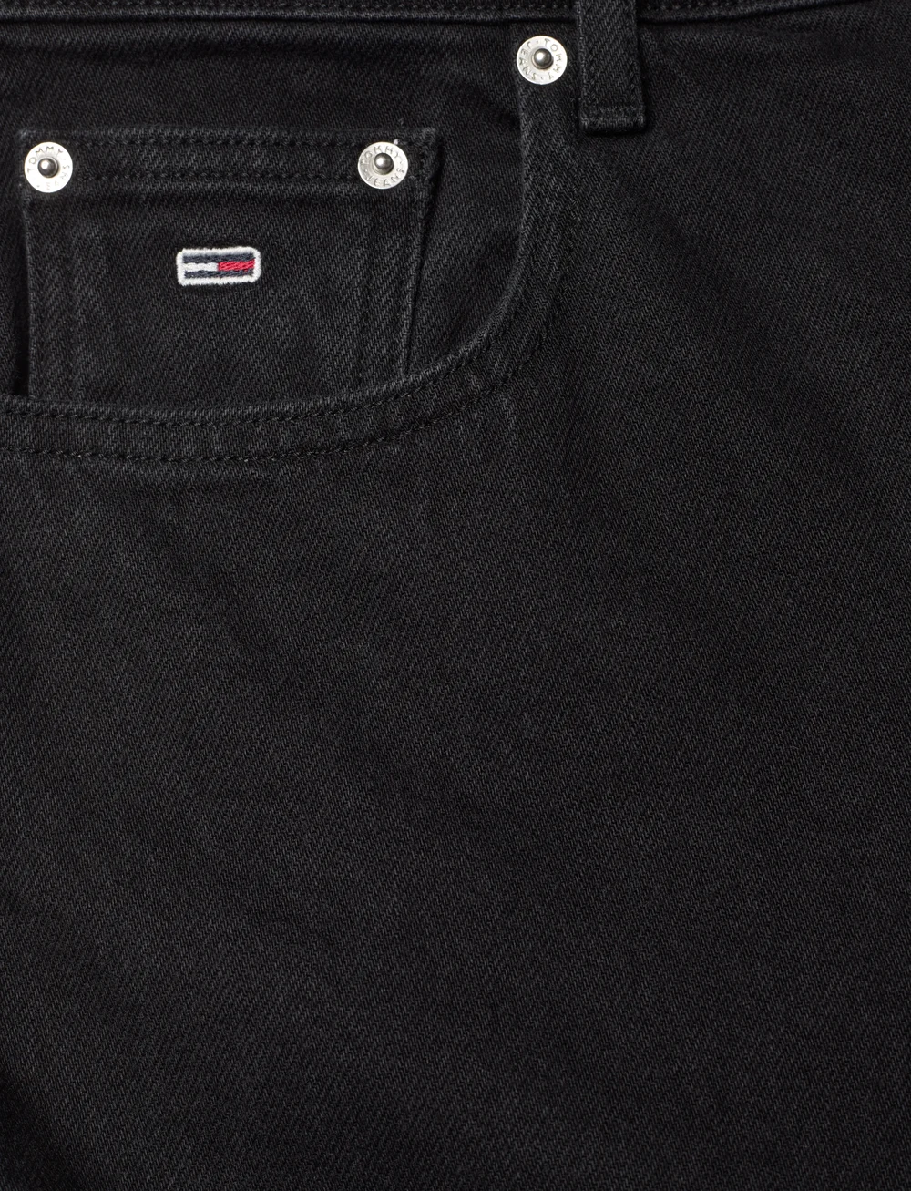 Tommy Jeans - MOM JEAN UHR TPR AI4185 - tavalised teksad - denim black - 4