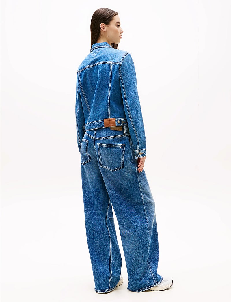 Tommy Jeans - CLASSIC TRUCKER JACKET CI8132 - teksatagid - denim medium - 3