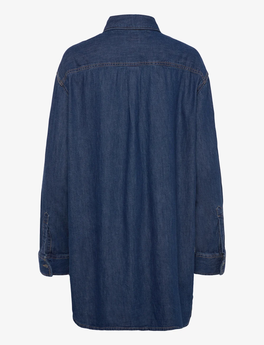 Tommy Jeans - RELAXED SHIRT DRESS - långärmade skjortor - denim medium - 2