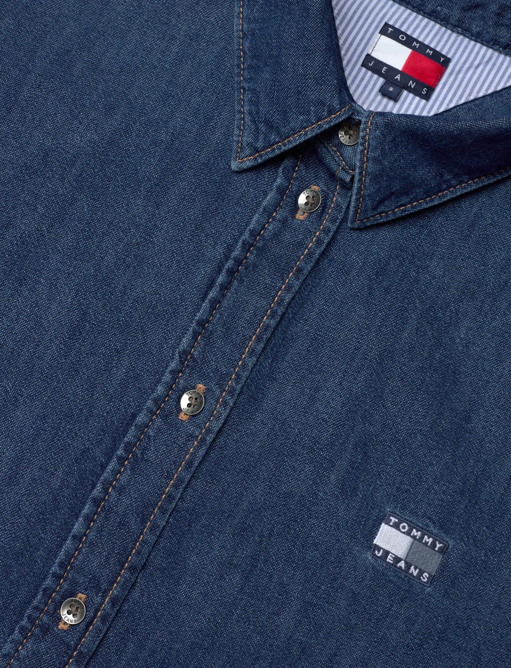 Tommy Jeans - RELAXED SHIRT DRESS - långärmade skjortor - denim medium - 5