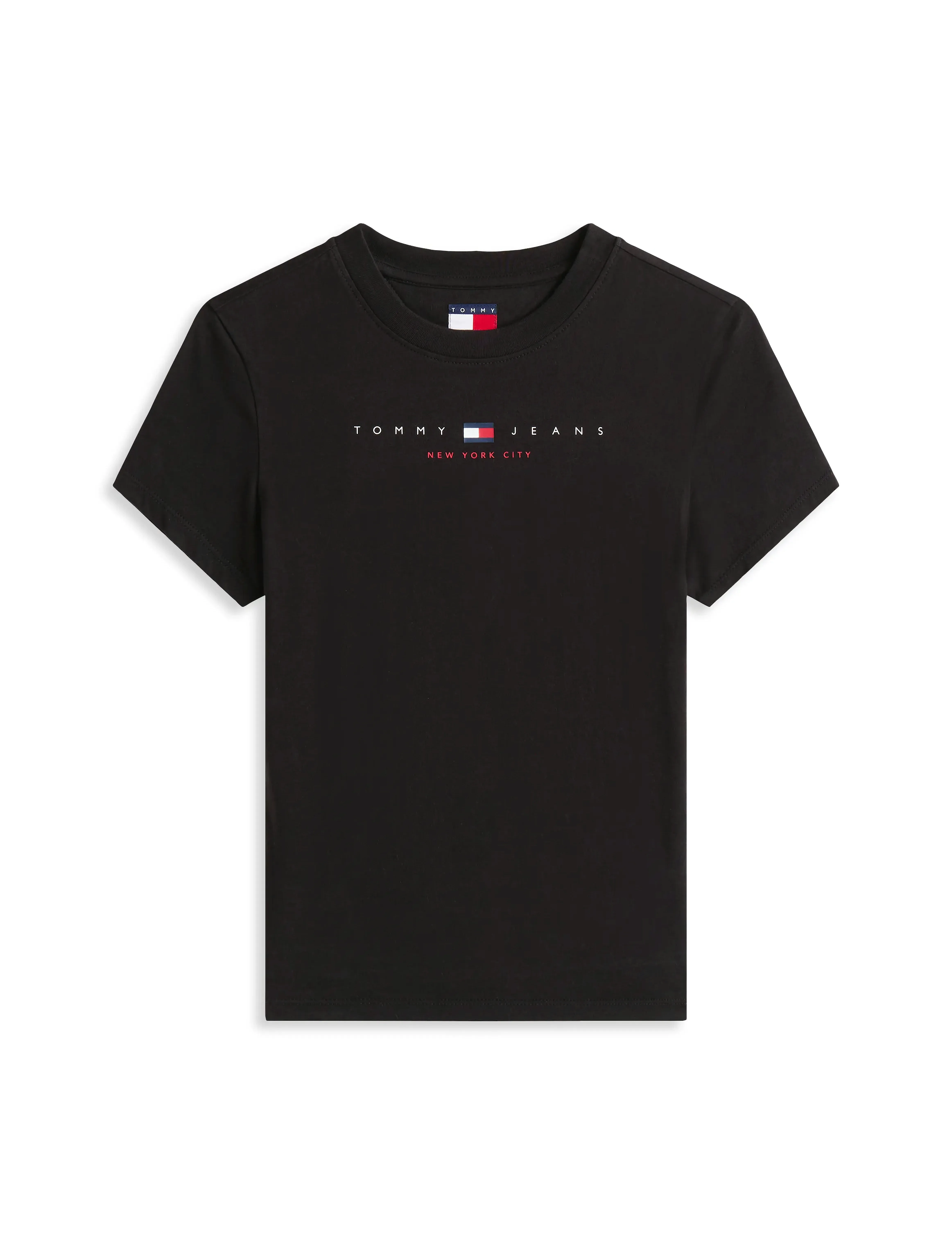 Tommy Jeans - TJW SLIM TJ US LINEAR SS TEE - black - 5