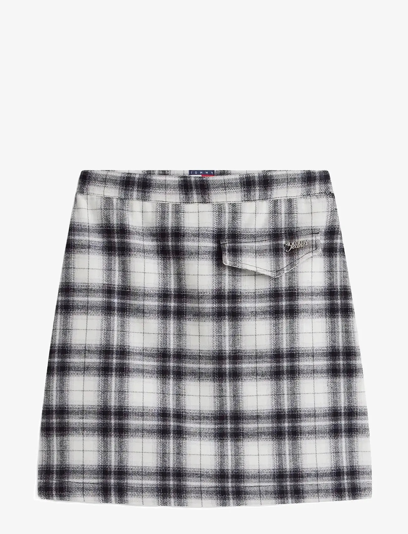 Tommy Jeans - TJW HW MINI A-LINE SKIRT - kurze röcke - ecru - 1