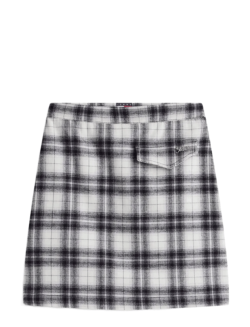 Tommy Jeans - TJW HW MINI A-LINE SKIRT - kurze röcke - ecru - 1