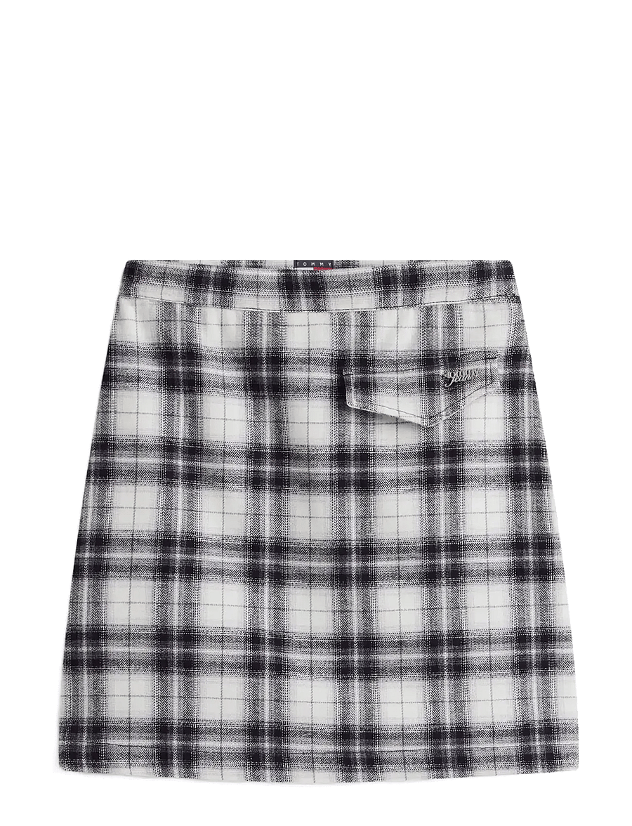Tommy Jeans - TJW HW MINI A-LINE SKIRT - kurze röcke - ecru - 1