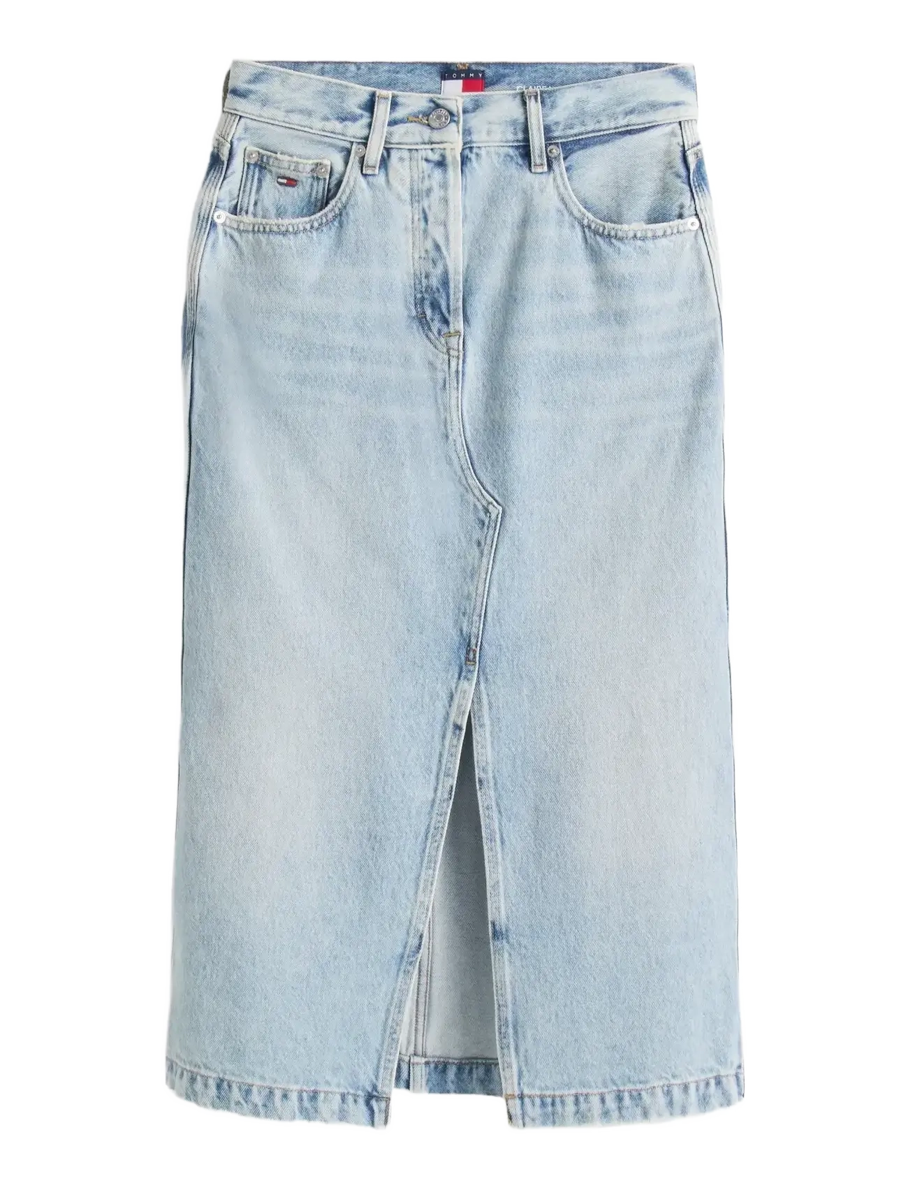 Tommy Jeans CLAIRE SKIRT CBF DI2014 - Tøj - DENIM LIGHT / blue