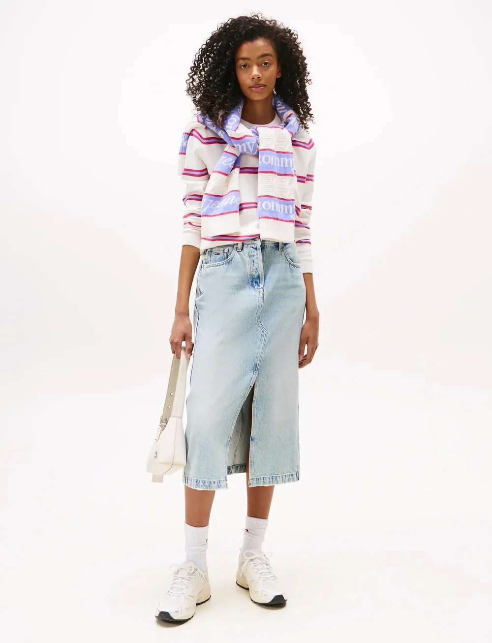 Tommy Jeans - CLAIRE SKIRT CBF DI2014 - jeanskjolar - denim light - 0