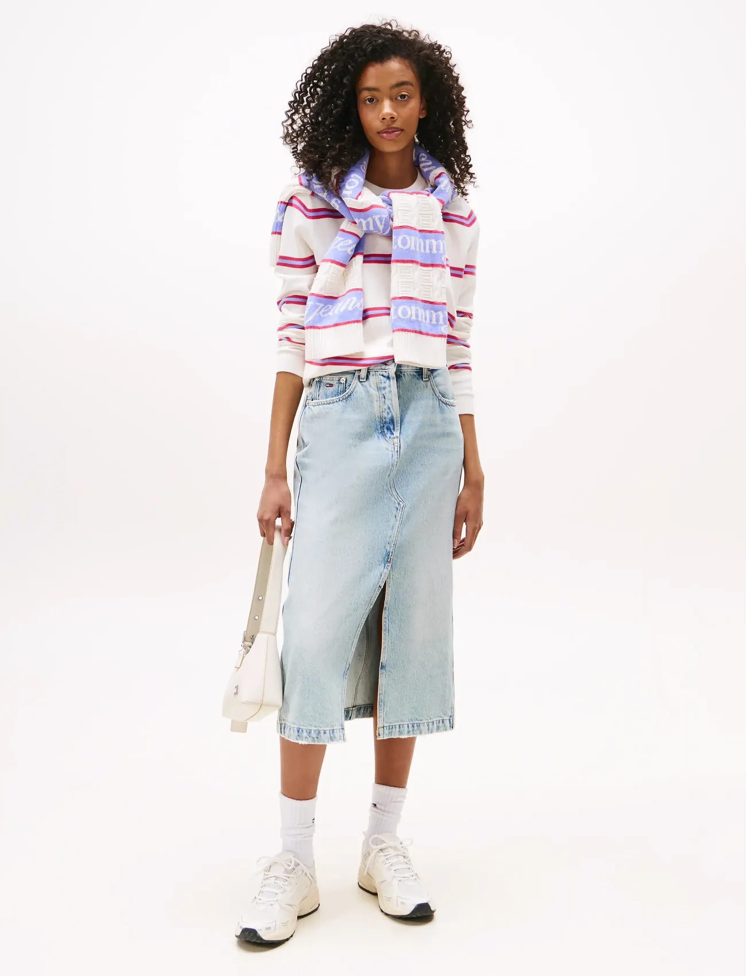 Tommy Jeans - CLAIRE SKIRT CBF DI2014 - spijkerrokken - denim light - 0