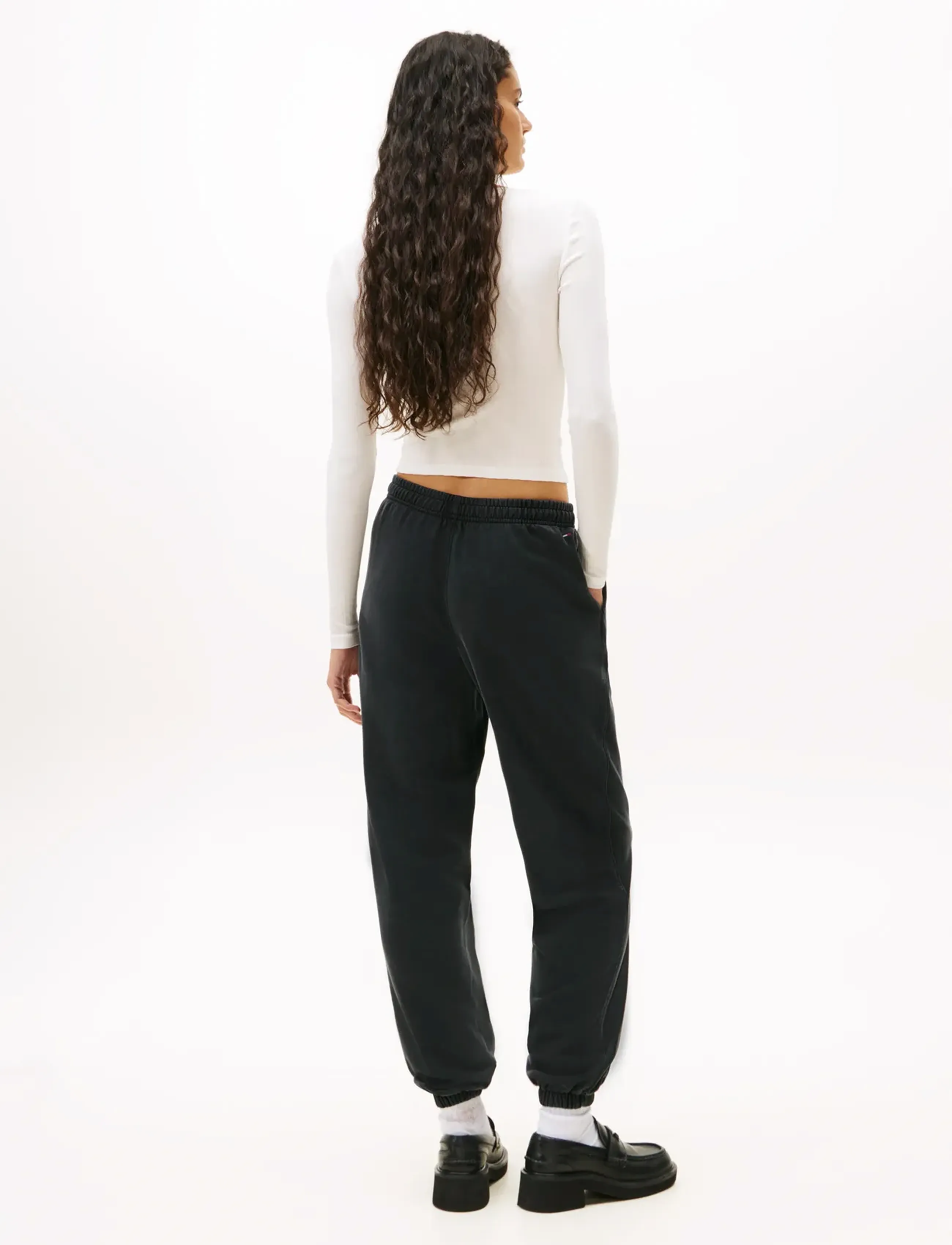 Tommy Jeans - TJW SLIM SH IRREGULAR RIB LS - ecru - 3
