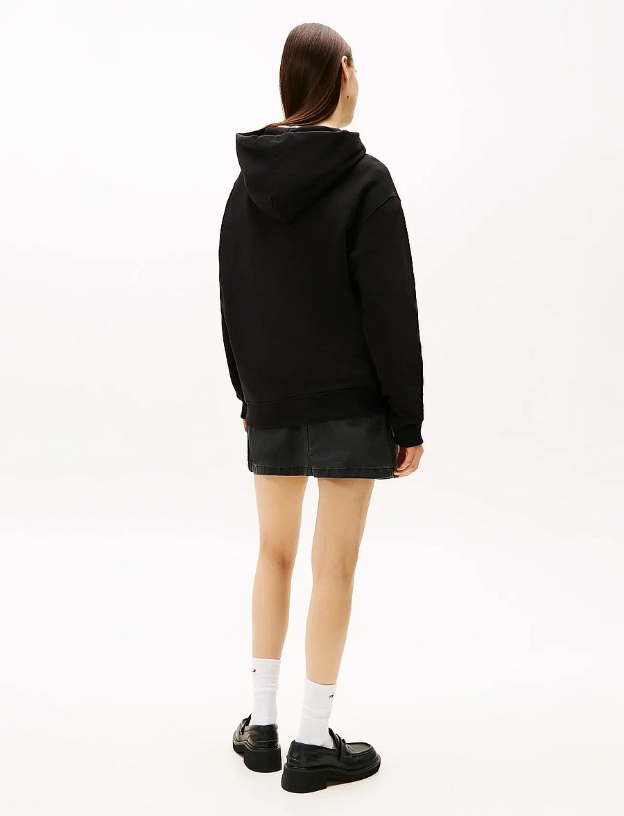 Tommy Jeans - TJW RLX PARTY FLAG HOODIE EXT - kapuzenpullover - black - 3