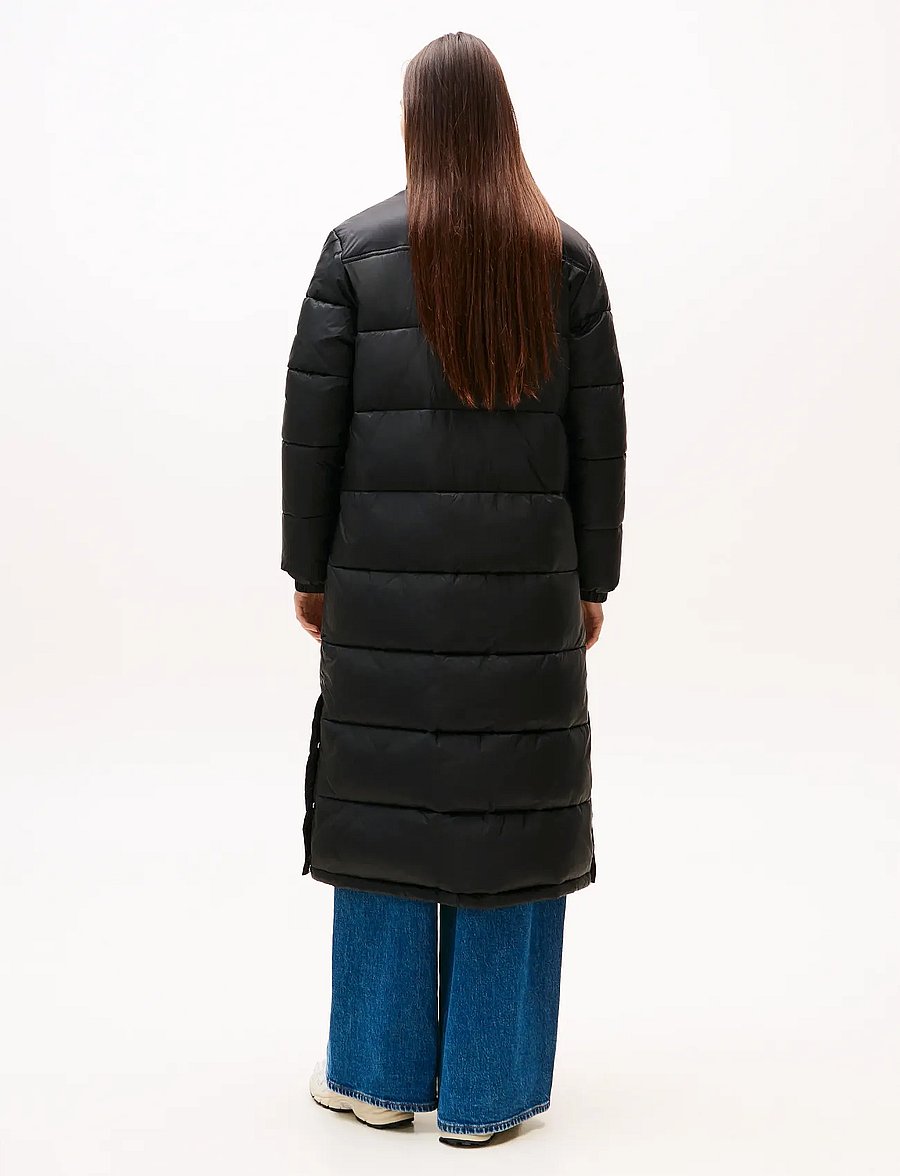 Tommy Jeans - TJW MAXI PCKBL HOOD ESS PUFFER - winterjacken - black - 4