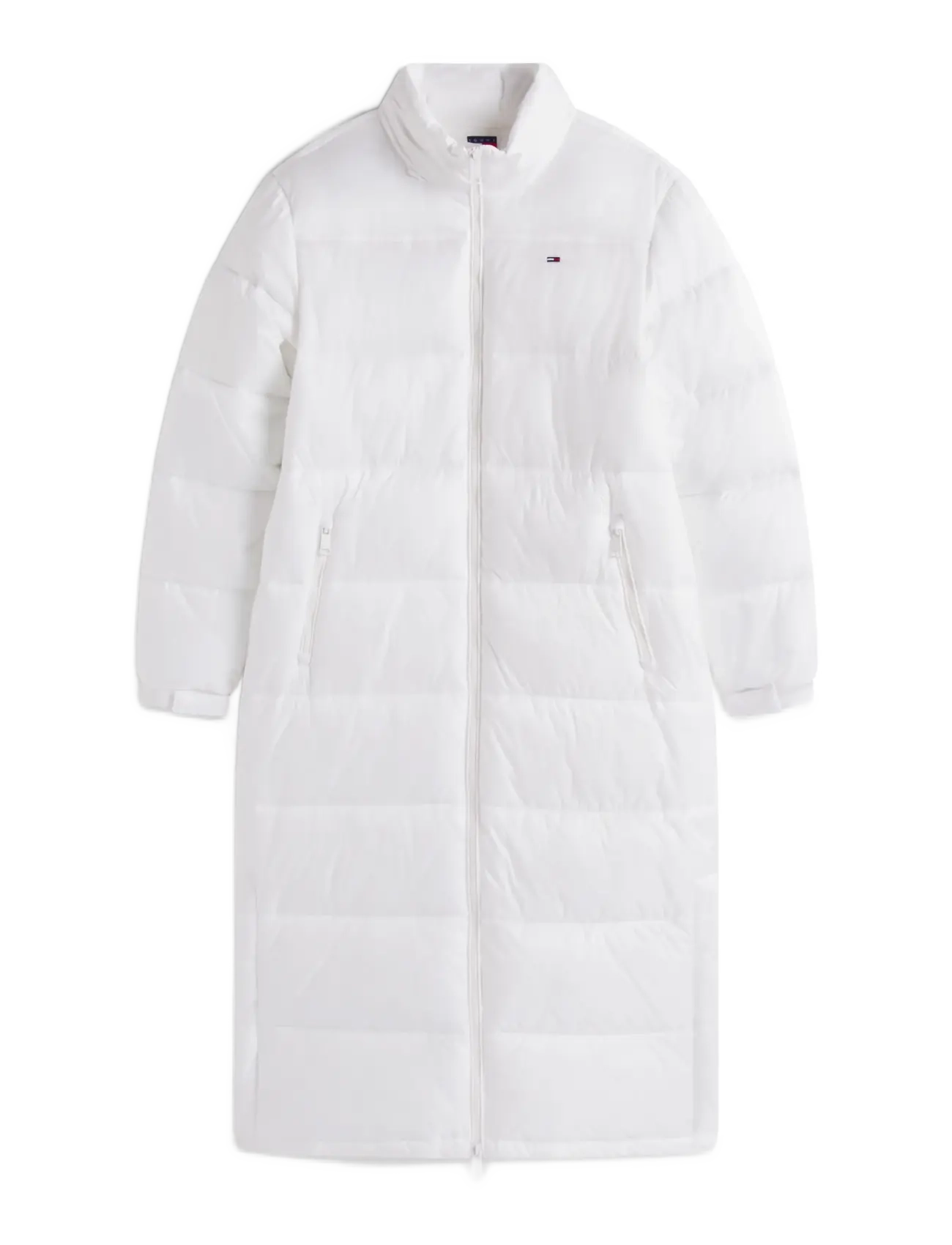 Tommy Jeans - TJW MAXI PCKBL HOOD ESS PUFFER - talvejoped - ecru - 1