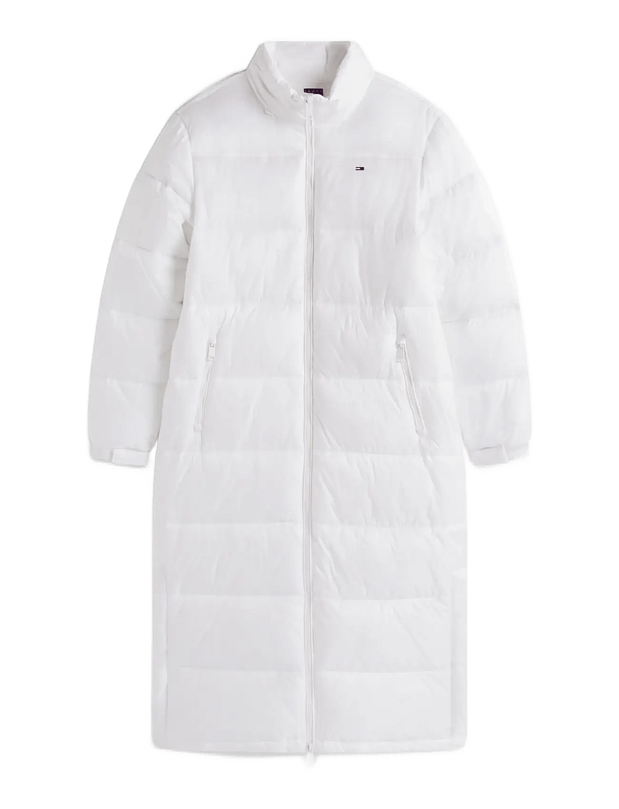 Tommy Jeans - TJW MAXI PCKBL HOOD ESS PUFFER - winterjacken - ecru - 1