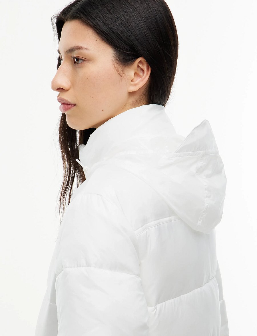 Tommy Jeans - TJW MAXI PCKBL HOOD ESS PUFFER - winterjacken - ecru - 2