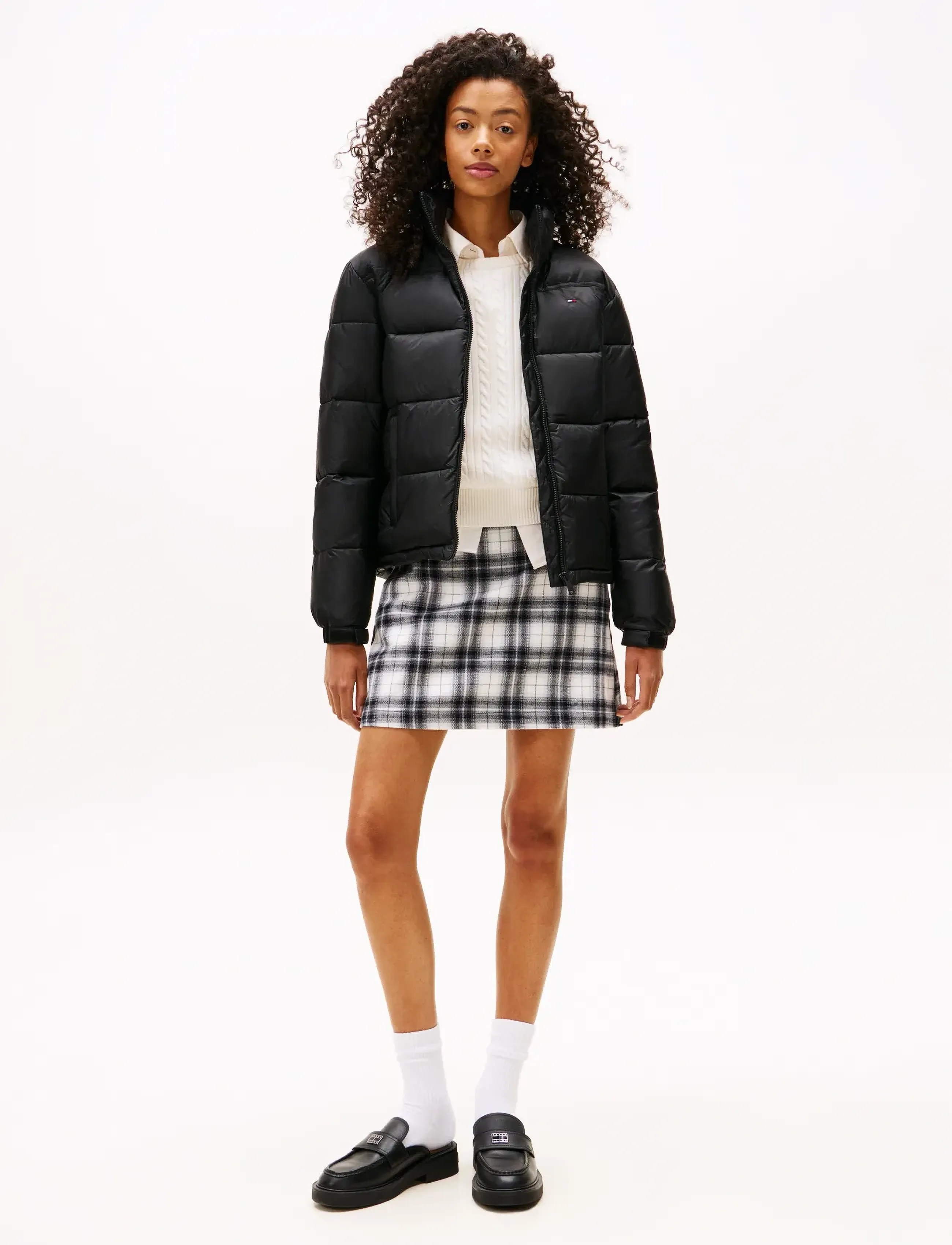 Tommy Jeans - TJW PCKBL HOOD ESS PUFFER EXT - winterjacken - black - 2
