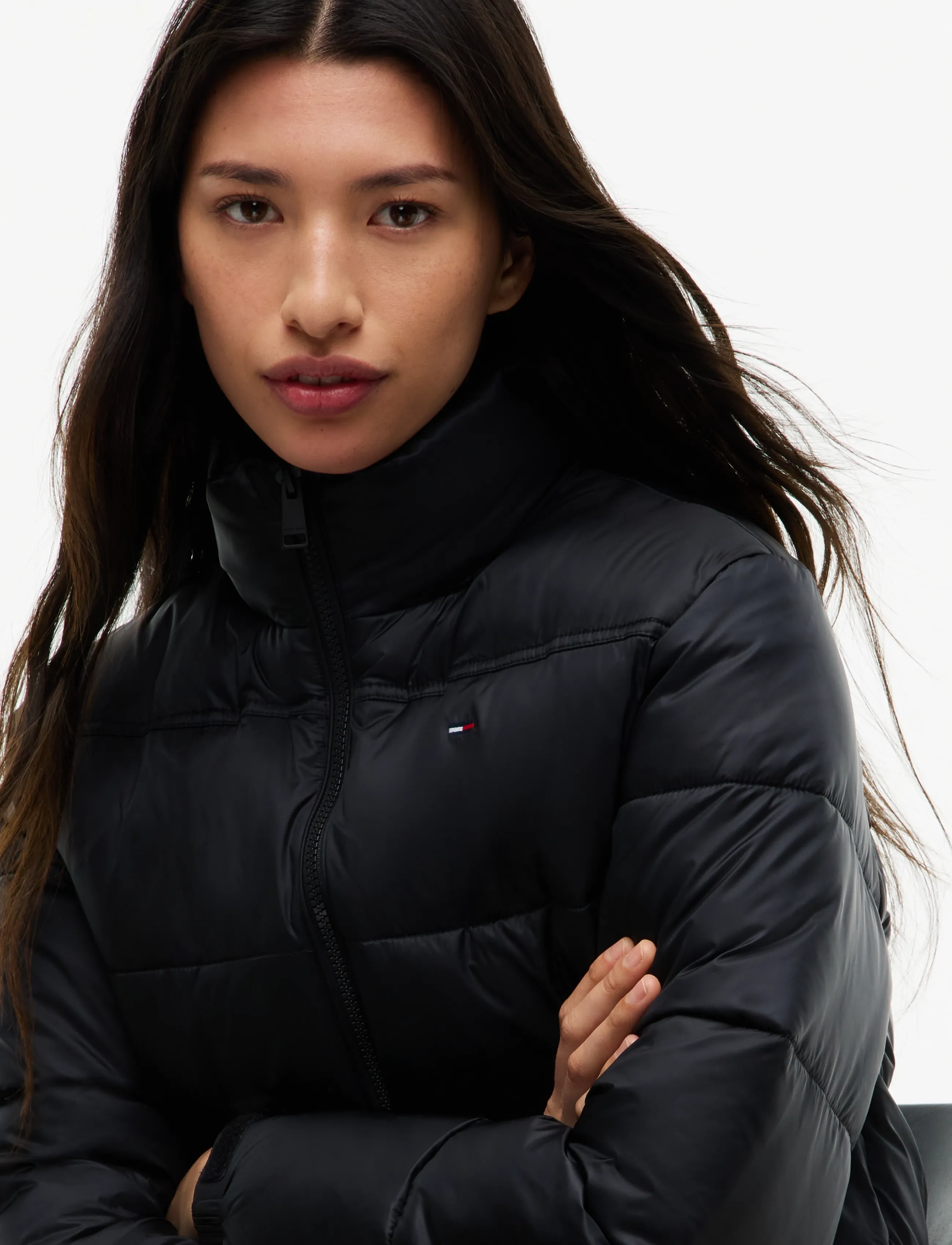 Tommy Jeans - TJW PCKBL HOOD ESS PUFFER EXT - winterjacken - black - 3