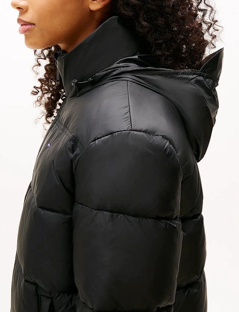 Tommy Jeans - TJW PCKBL HOOD ESS PUFFER EXT - Úlpur - black - 4