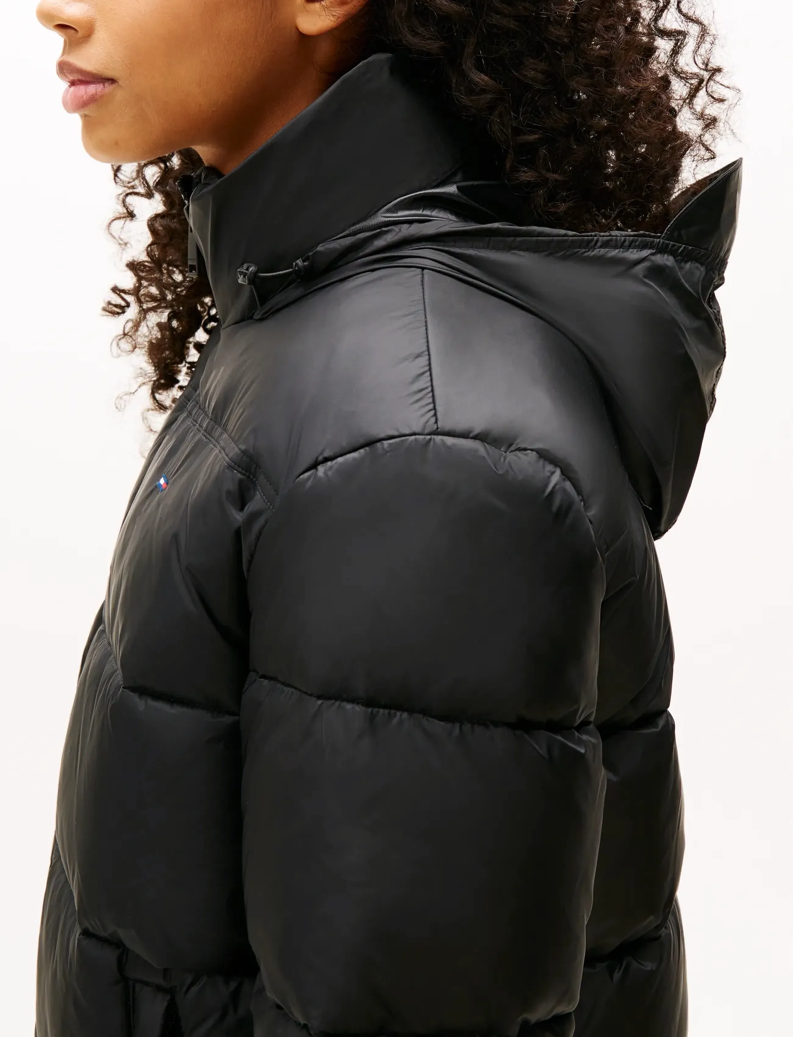 Tommy Jeans - TJW PCKBL HOOD ESS PUFFER EXT - winterjacken - black - 4