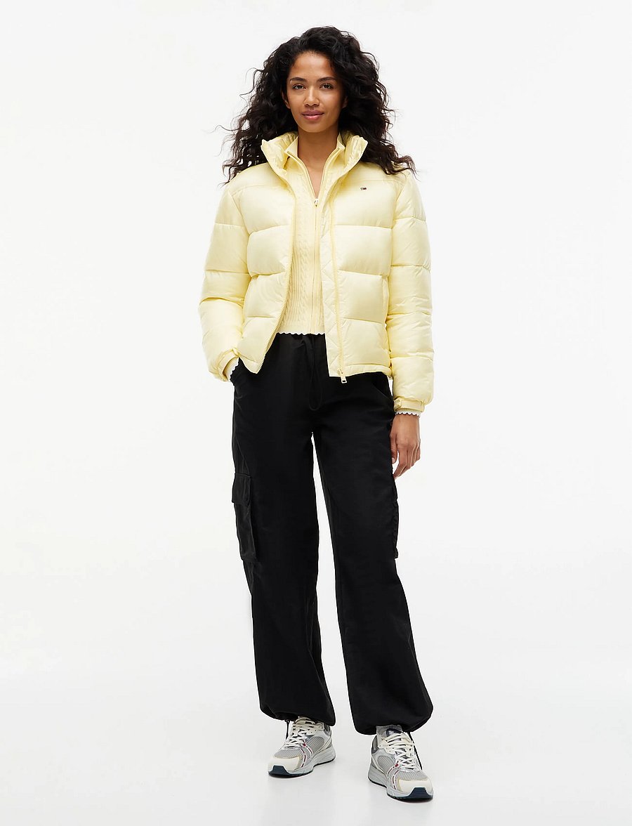 Tommy Jeans - TJW PCKBL HOOD ESS PUFFER EXT - vinterjackor - day lily - 5