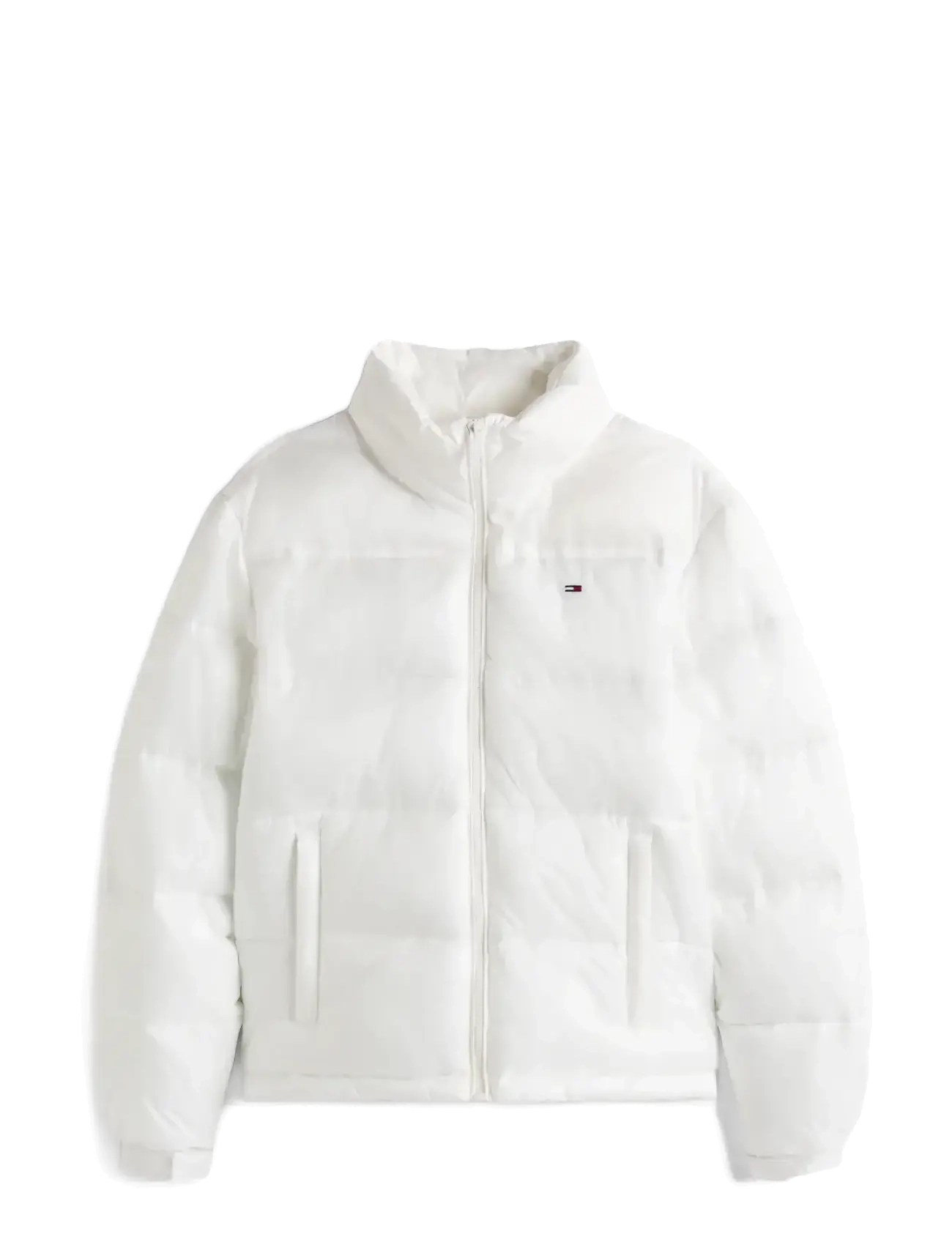 Tommy Jeans TJW PCKBL HOOD ESS PUFFER EXT - Tommy Jeans - ECRU / white