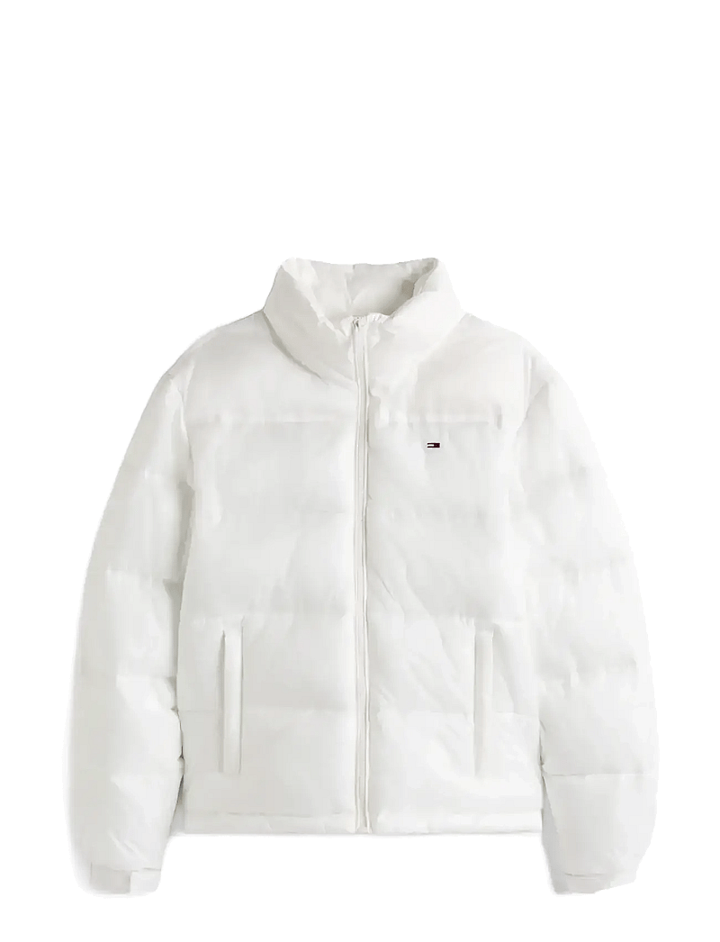 Tommy Jeans - TJW PCKBL HOOD ESS PUFFER EXT - sulejoped ja voodriga joped - ecru - 1
