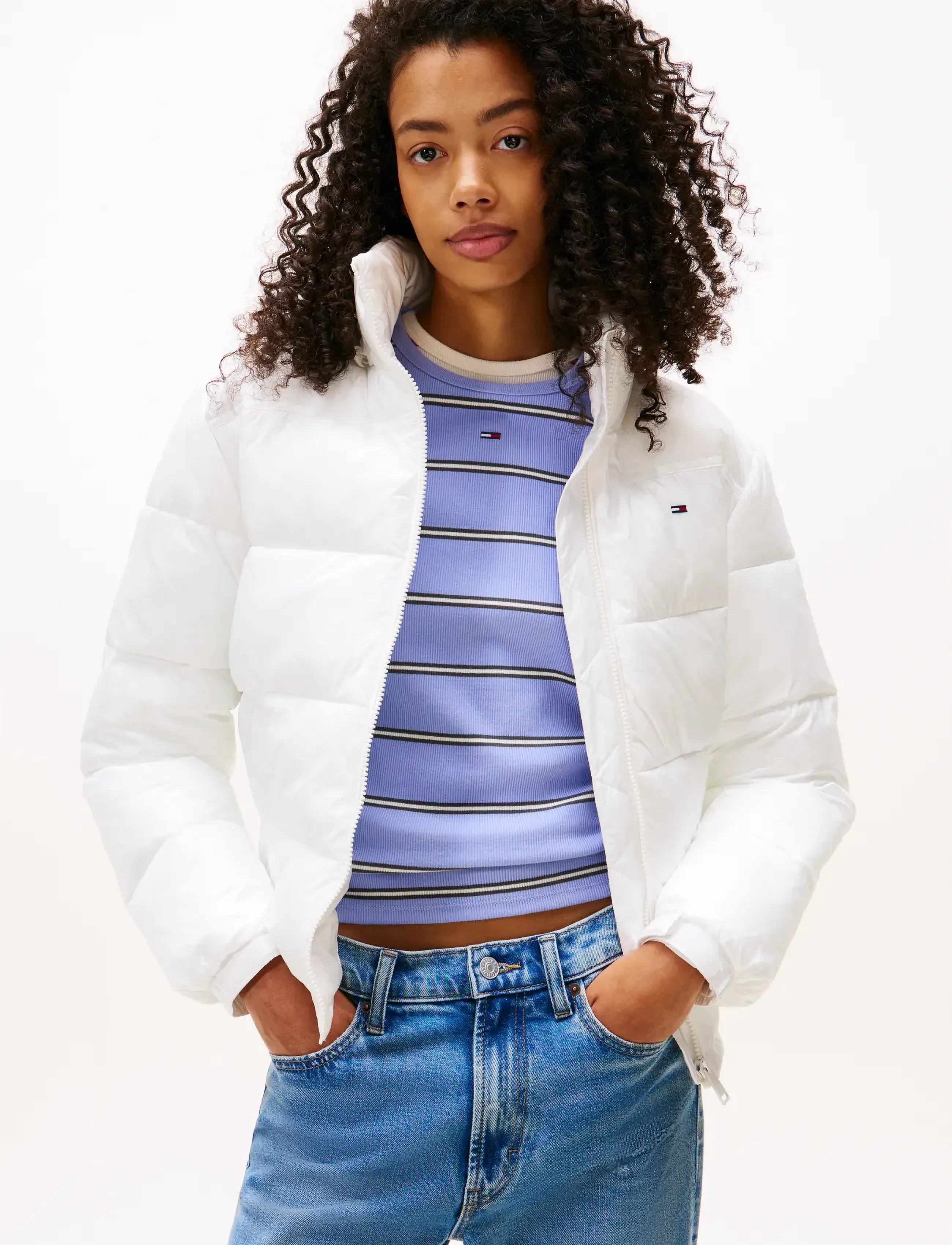 Tjw Pckbl Hood Ess Puffer Ext