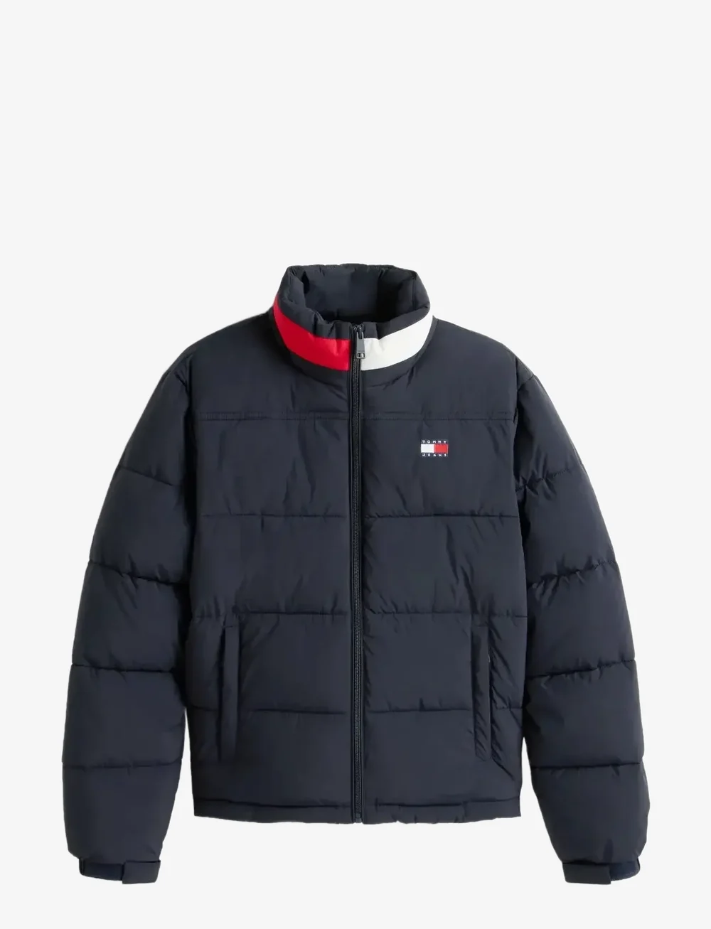 Tommy Jeans - TJW ESS PUFFER FLAG JACKET EXT - daunenjacken - dark night navy - 1