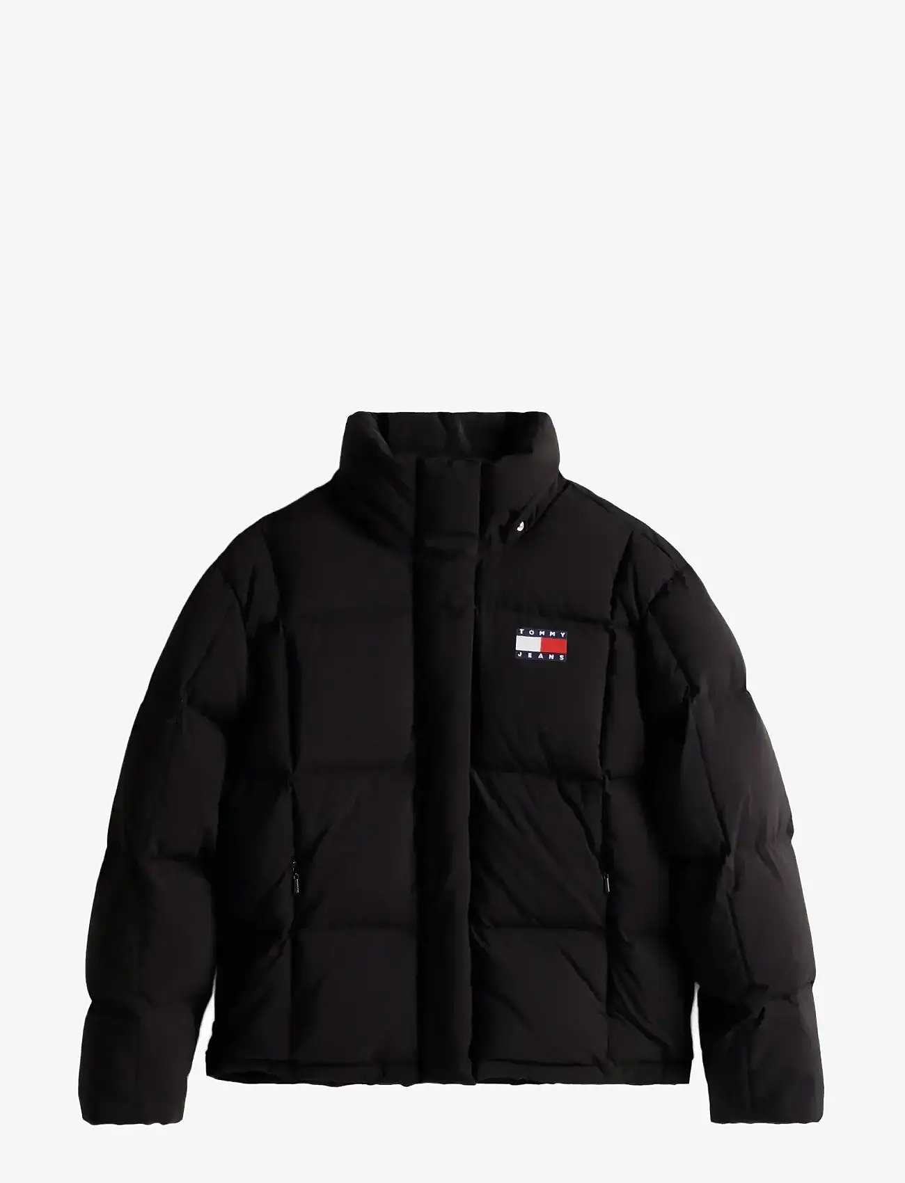 Tommy Jeans - TJW ALASKA GRID DOWN JACKET EXT - overtøj - black - 0