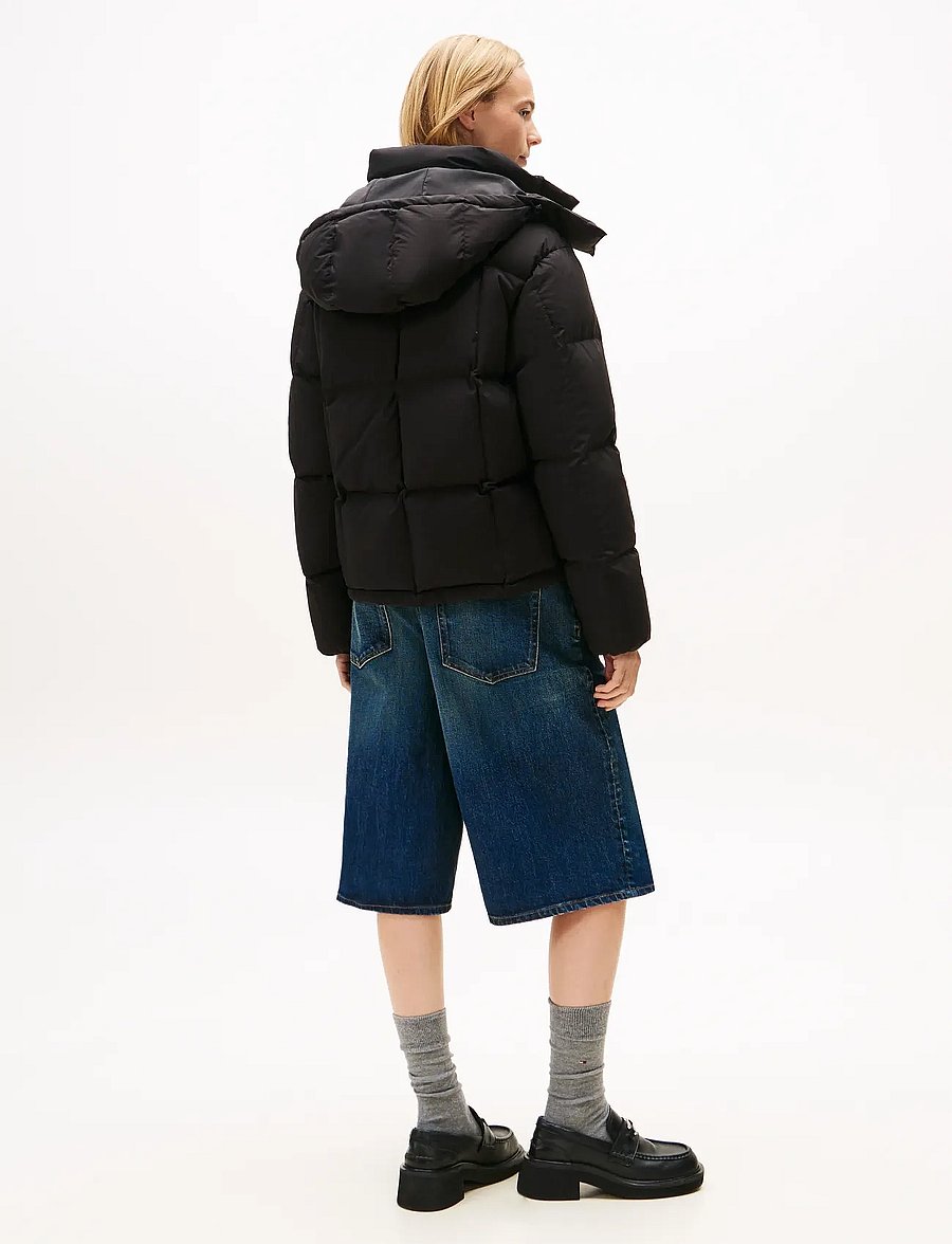 Tommy Jeans - TJW ALASKA GRID DOWN JACKET EXT - winterjacken - black - 2