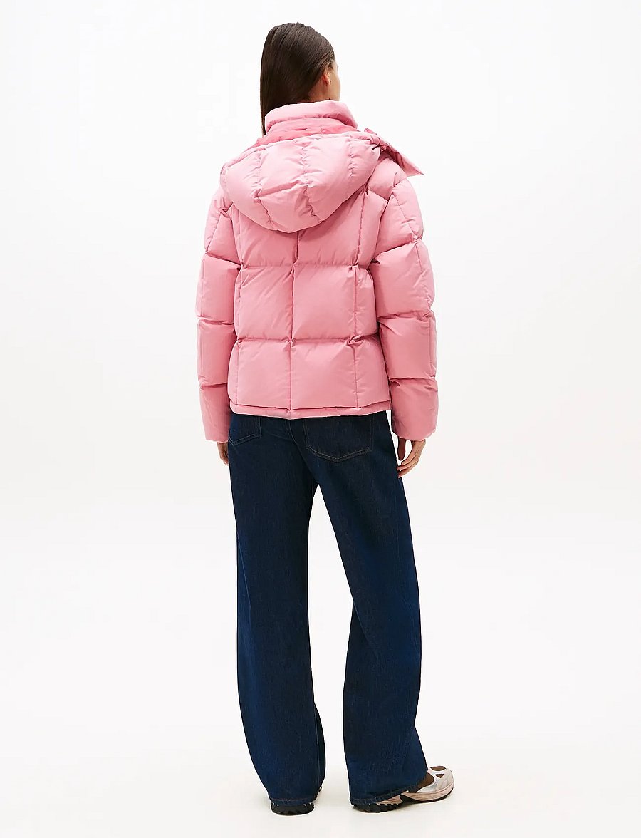 Tommy Jeans - TJW ALASKA GRID DOWN JACKET EXT - winterjacken - mystic pink - 3