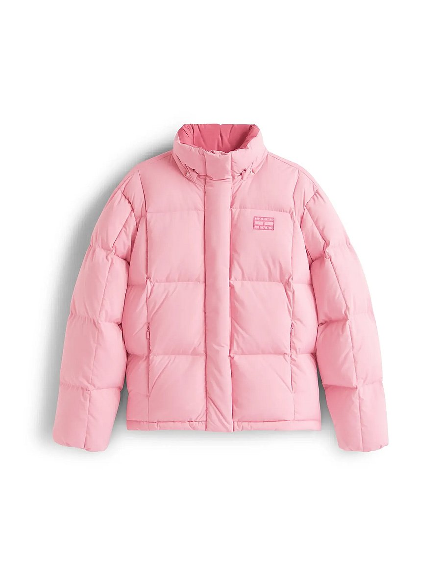 Tommy Jeans - TJW ALASKA GRID DOWN JACKET EXT - winterjacken - mystic pink - 4
