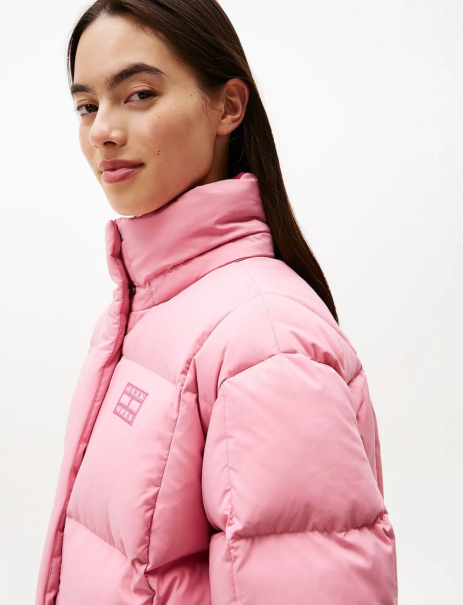 Tommy Jeans - TJW ALASKA GRID DOWN JACKET EXT - winterjacken - mystic pink - 5