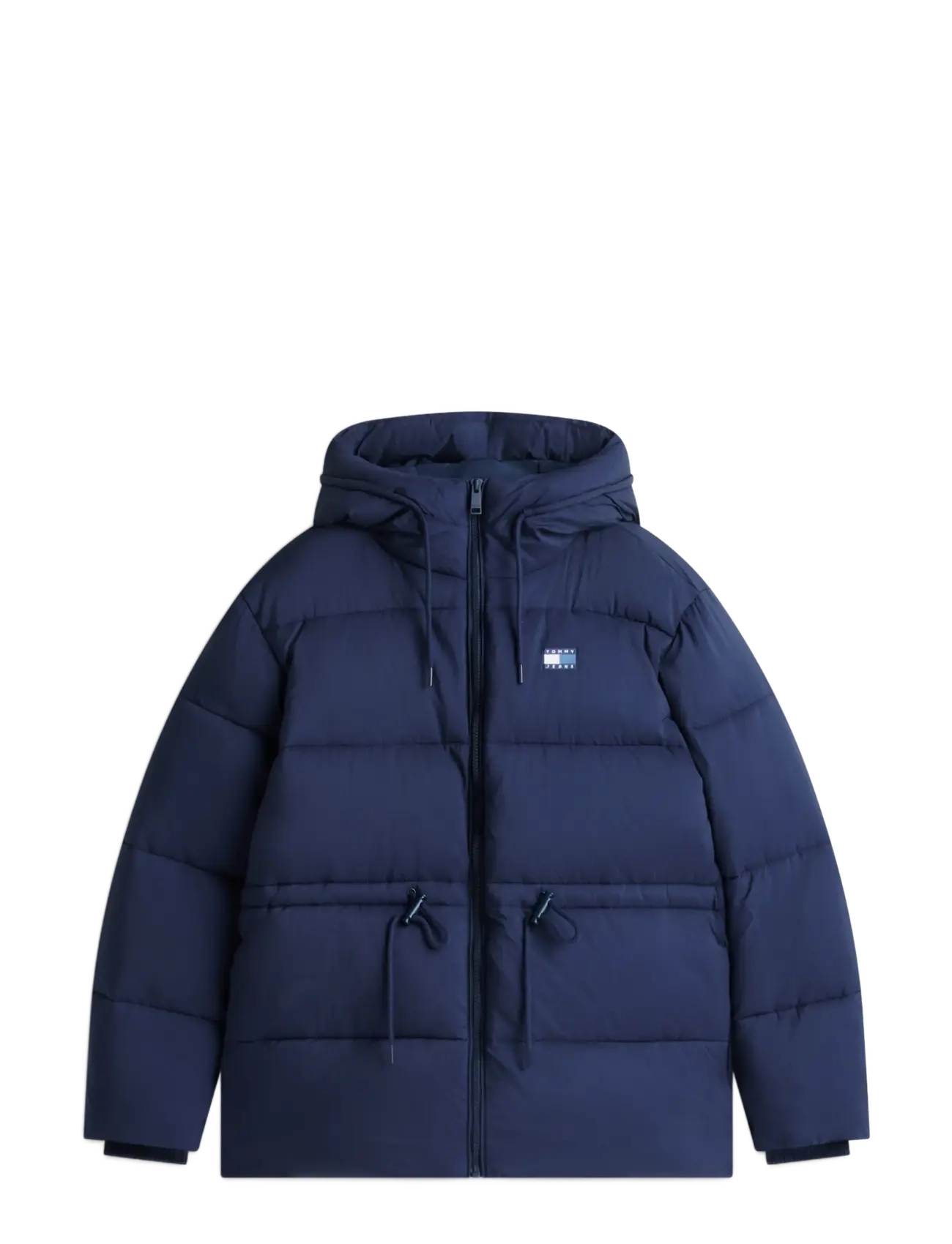 Tommy Jeans - TJW HOODED MIDI PUFFER JACKET - winter jackets - dark blue - 1