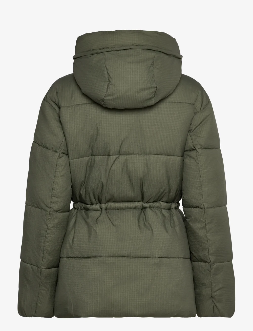 Tommy Jeans - TJW HOODED MIDI PUFFER JACKET - dunjakker - pewter green - 2