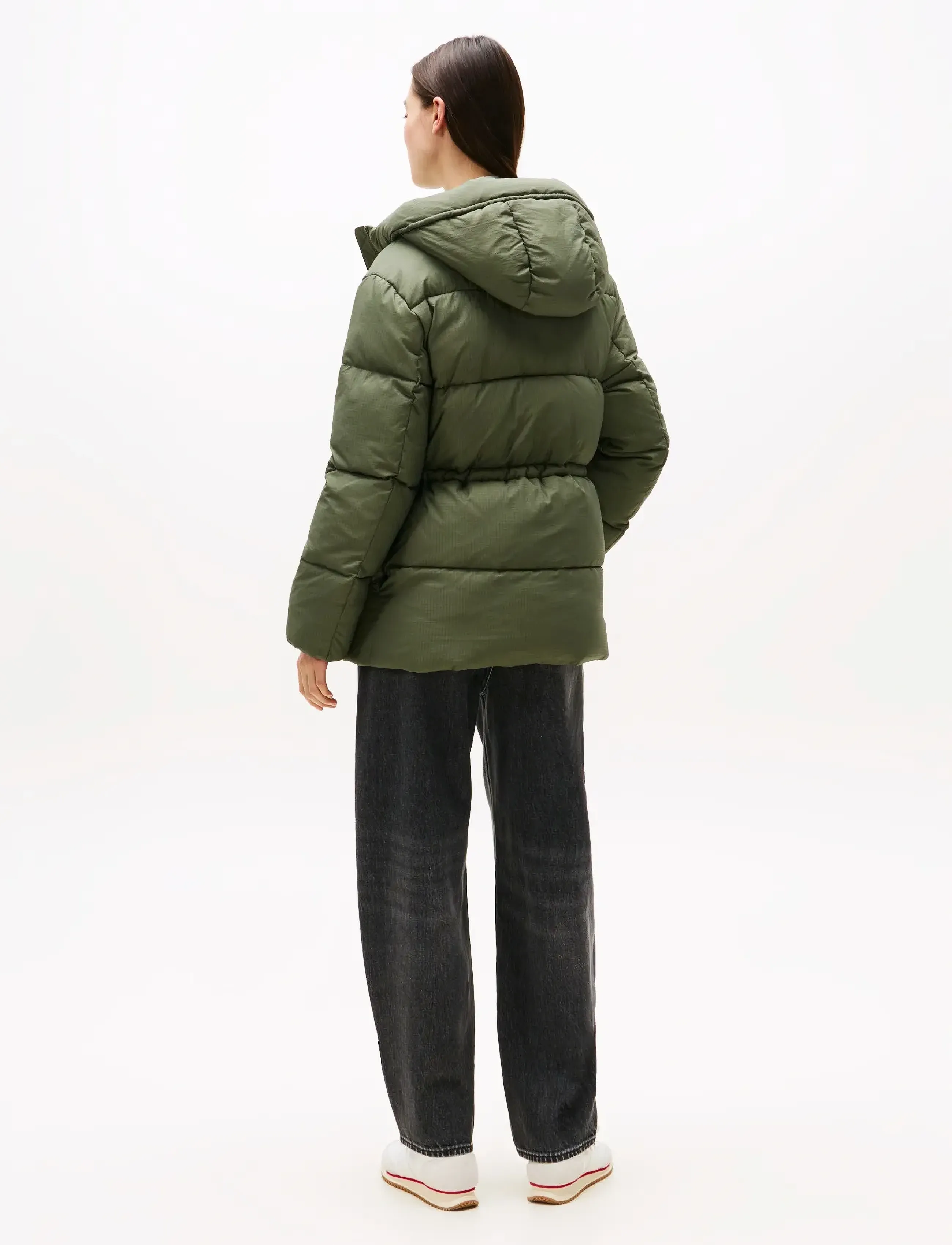 Tjw Hooded Midi Puffer Jacket 4