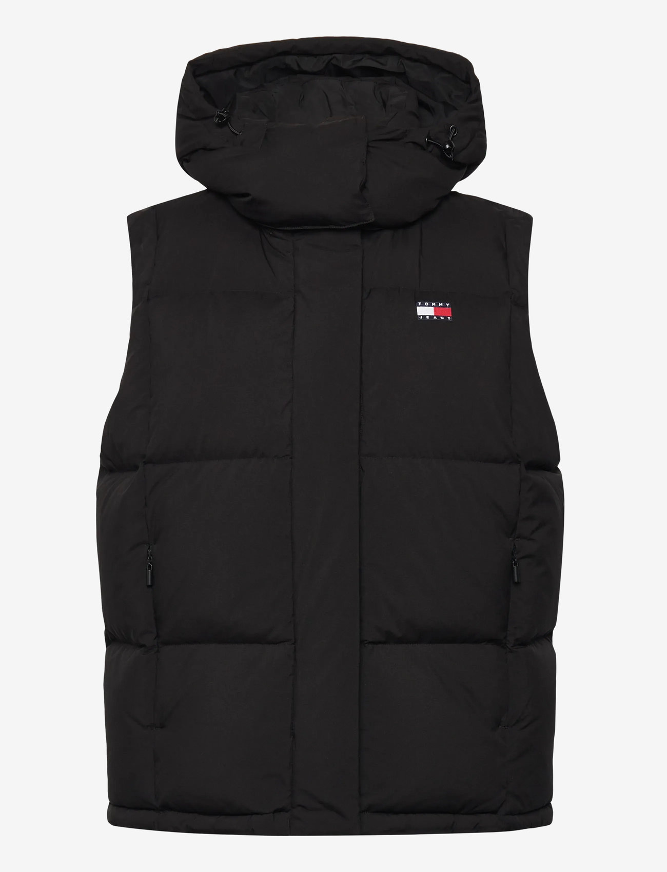 Tommy Jeans - TJW ALASKA GRID DOWN VEST - forårsjakker - black - 1