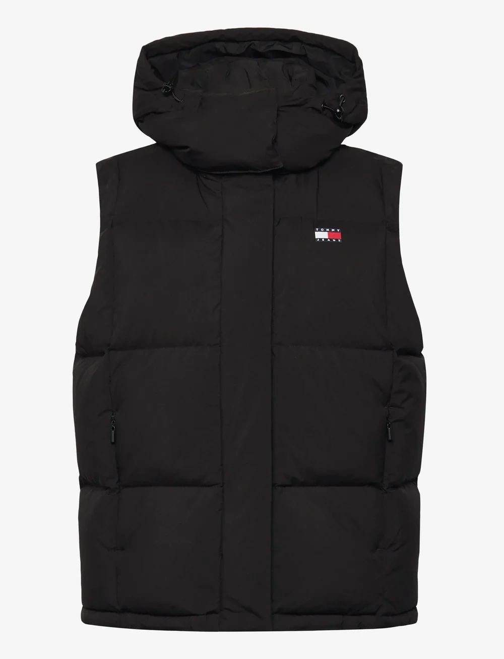 Tommy Jeans - TJW ALASKA GRID DOWN VEST - höstjackor - black - 1