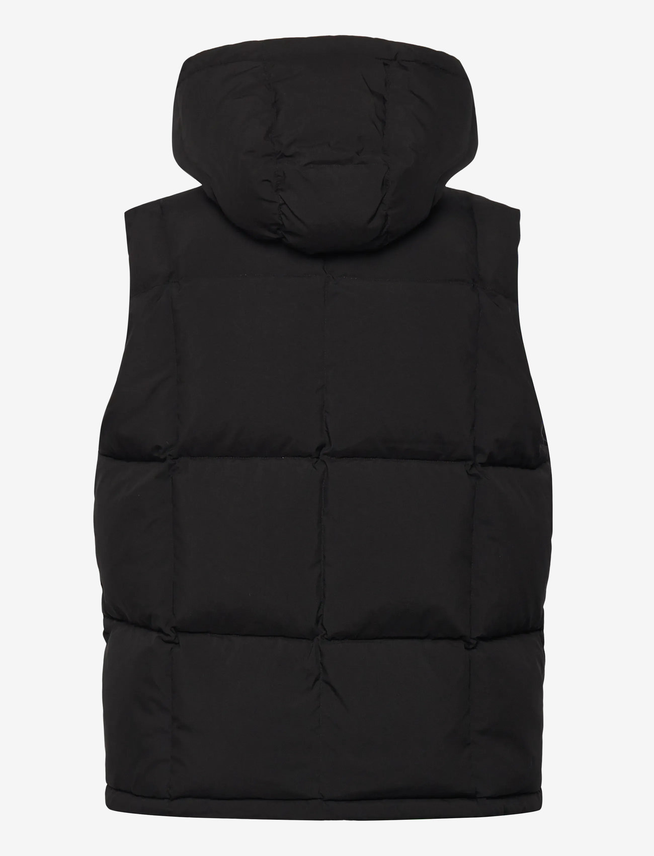 Tommy Jeans - TJW ALASKA GRID DOWN VEST - forårsjakker - black - 2