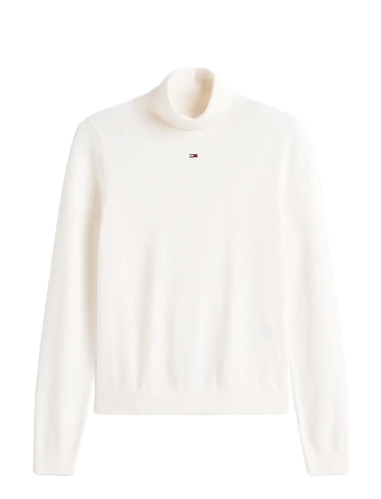 TOMMY JEANS Tjw Essential Trtlnk Pullover Weiß - XL - Damen