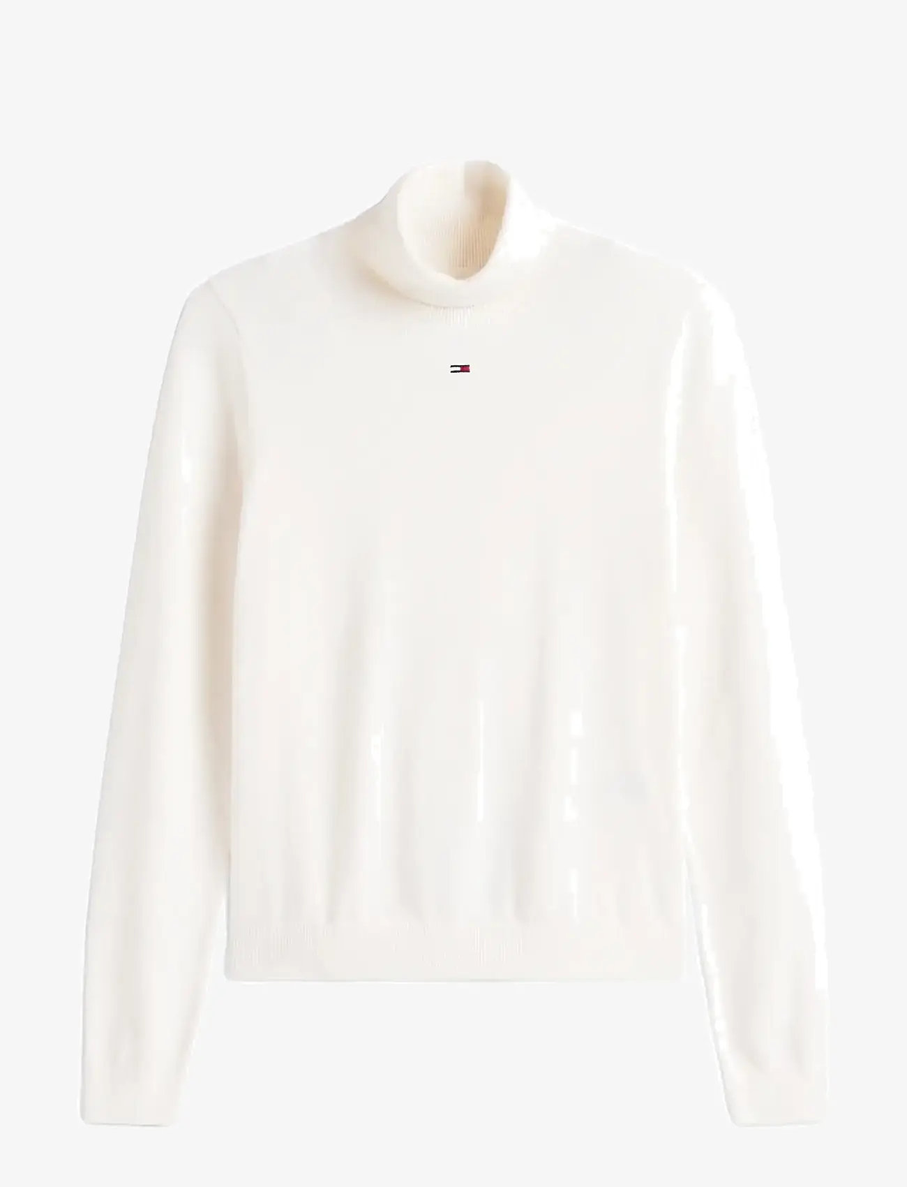 Tommy Jeans - TJW ESSENTIAL TRTLNK SWEATER - rullekraver - ancient white - 1
