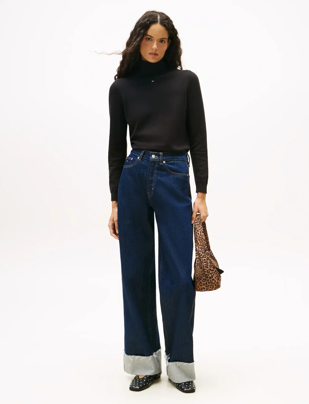 Tommy Jeans - TJW ESSENTIAL TRTLNK SWEATER - rullekraver - black - 3