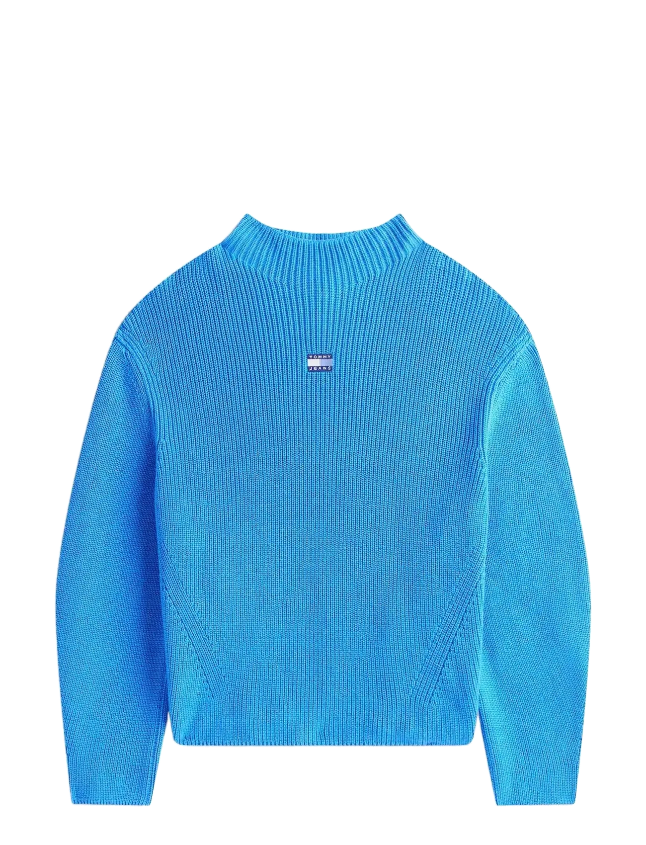 Tommy Jeans TJW MOCKNECK BADGE SWEATER - Pullover - BLUE SPELL / blue