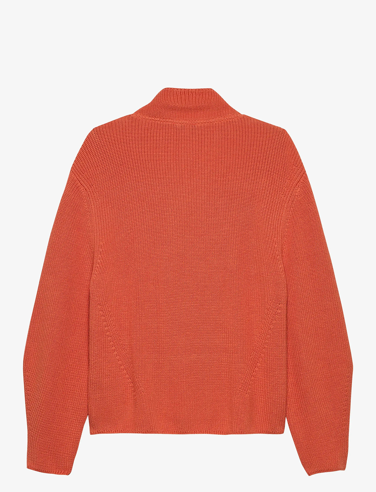 Tommy Jeans - TJW MOCKNECK BADGE SWEATER - striktrøjer - rustic coral - 2