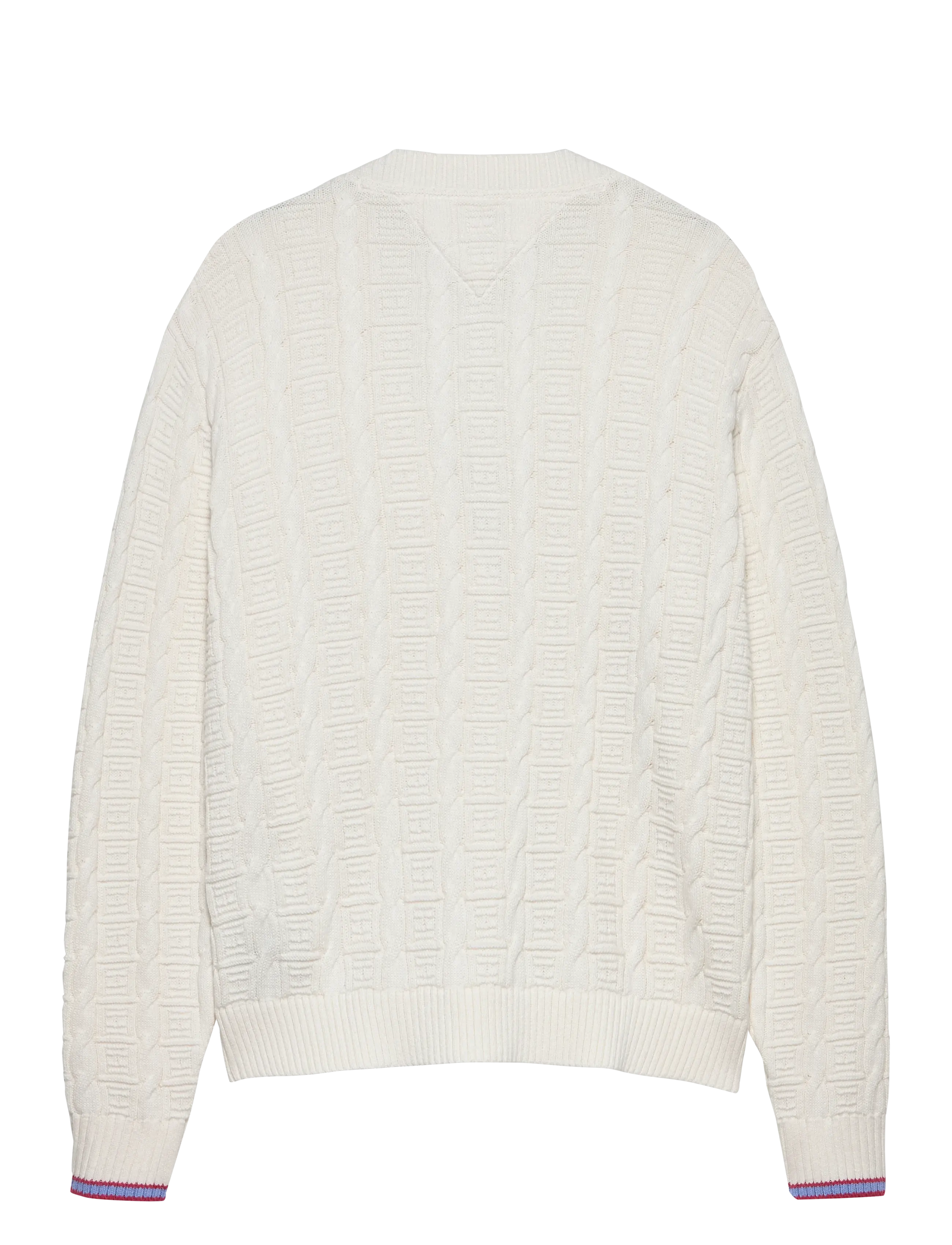 Tommy Jeans - TJW CABLE CARDIGAN - ancient white - 2