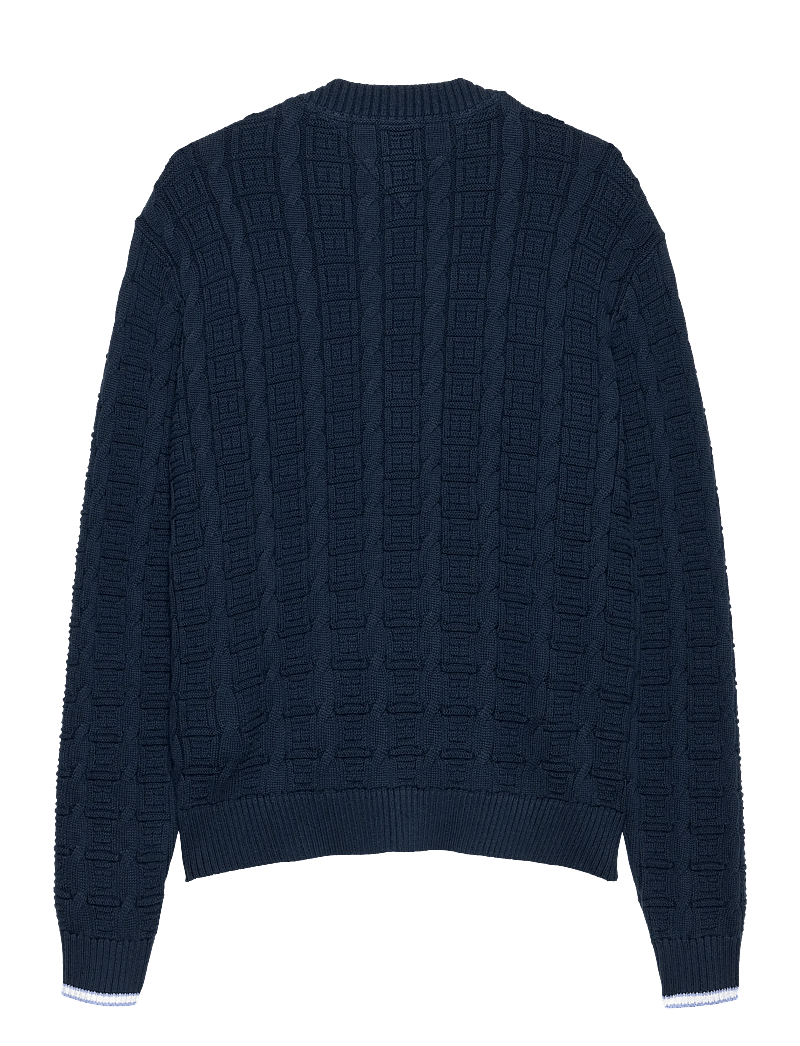 Tommy Jeans - TJW CABLE CARDIGAN - cardigans - dark night navy - 2
